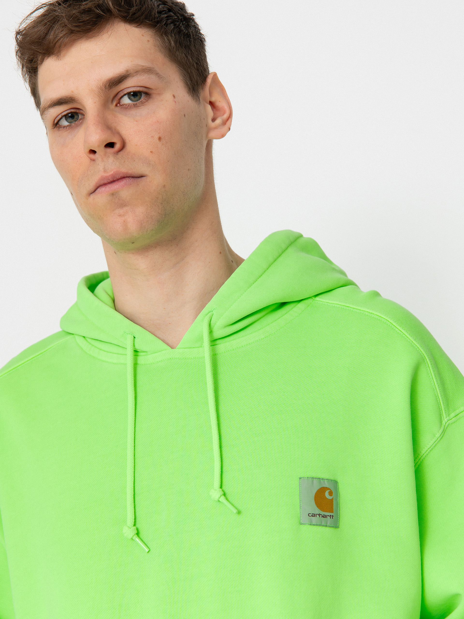 Carhartt WIP Industry HD Kapucnis pulóver (lumo green)