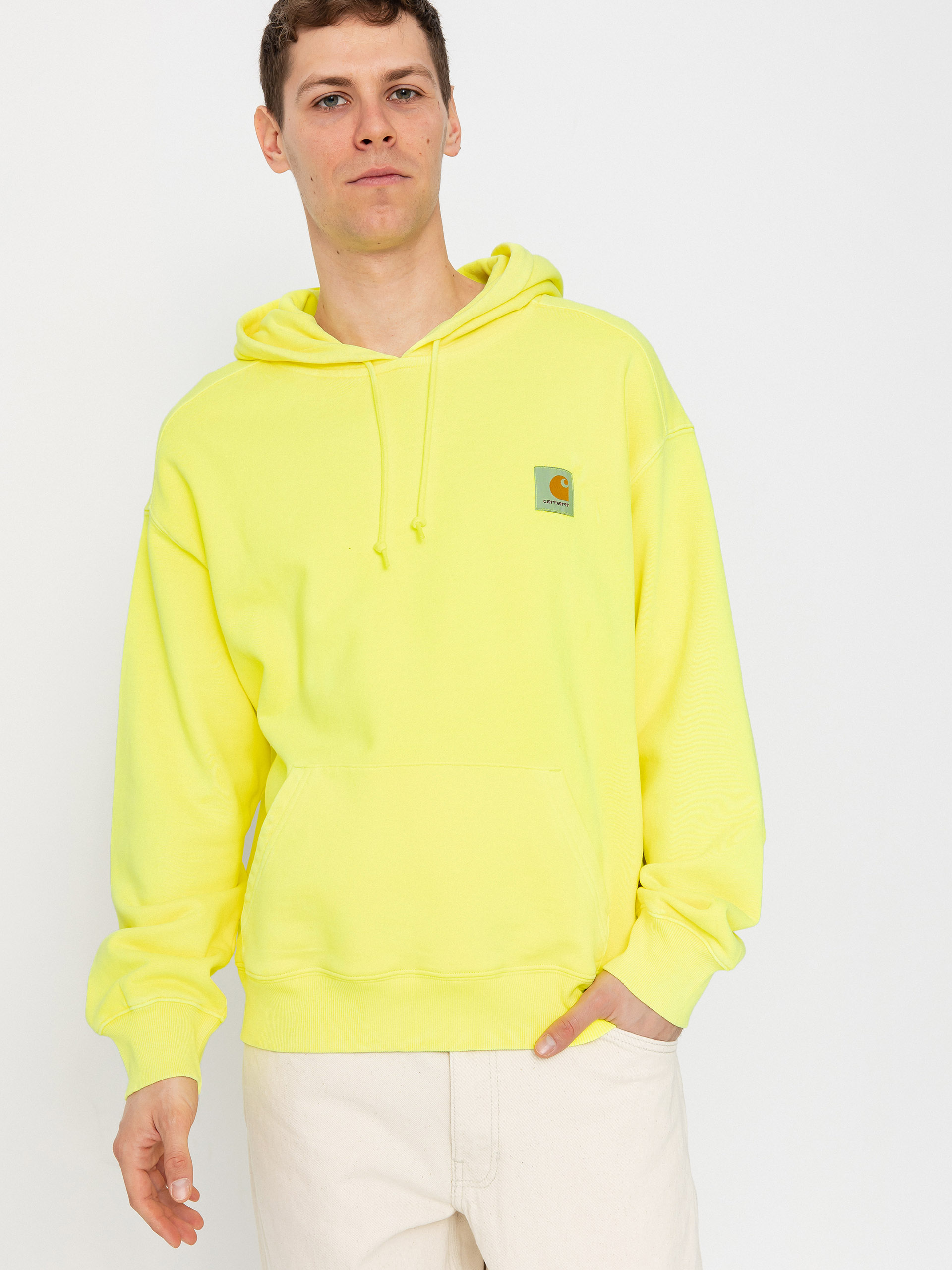 Carhartt WIP Industry HD Kapucnis pulu00f3ver (lumo yellow)