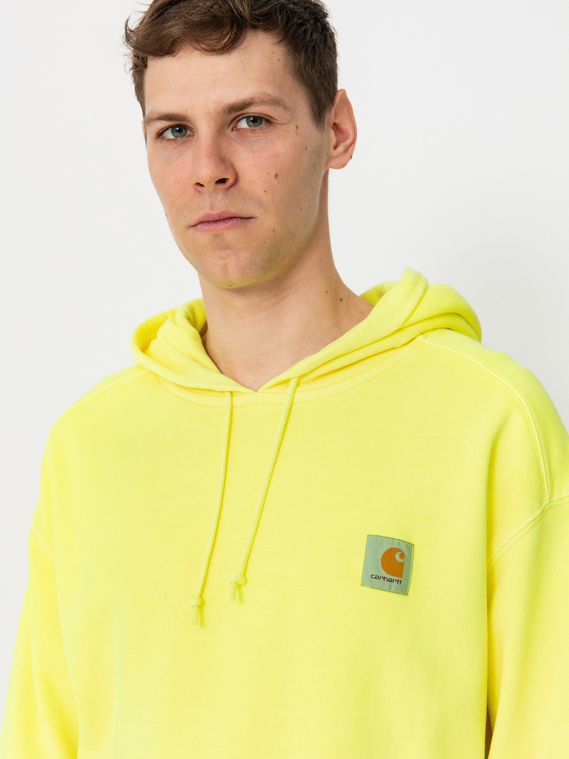 Carhartt WIP Industry HD Kapucnis pulóver (lumo yellow)