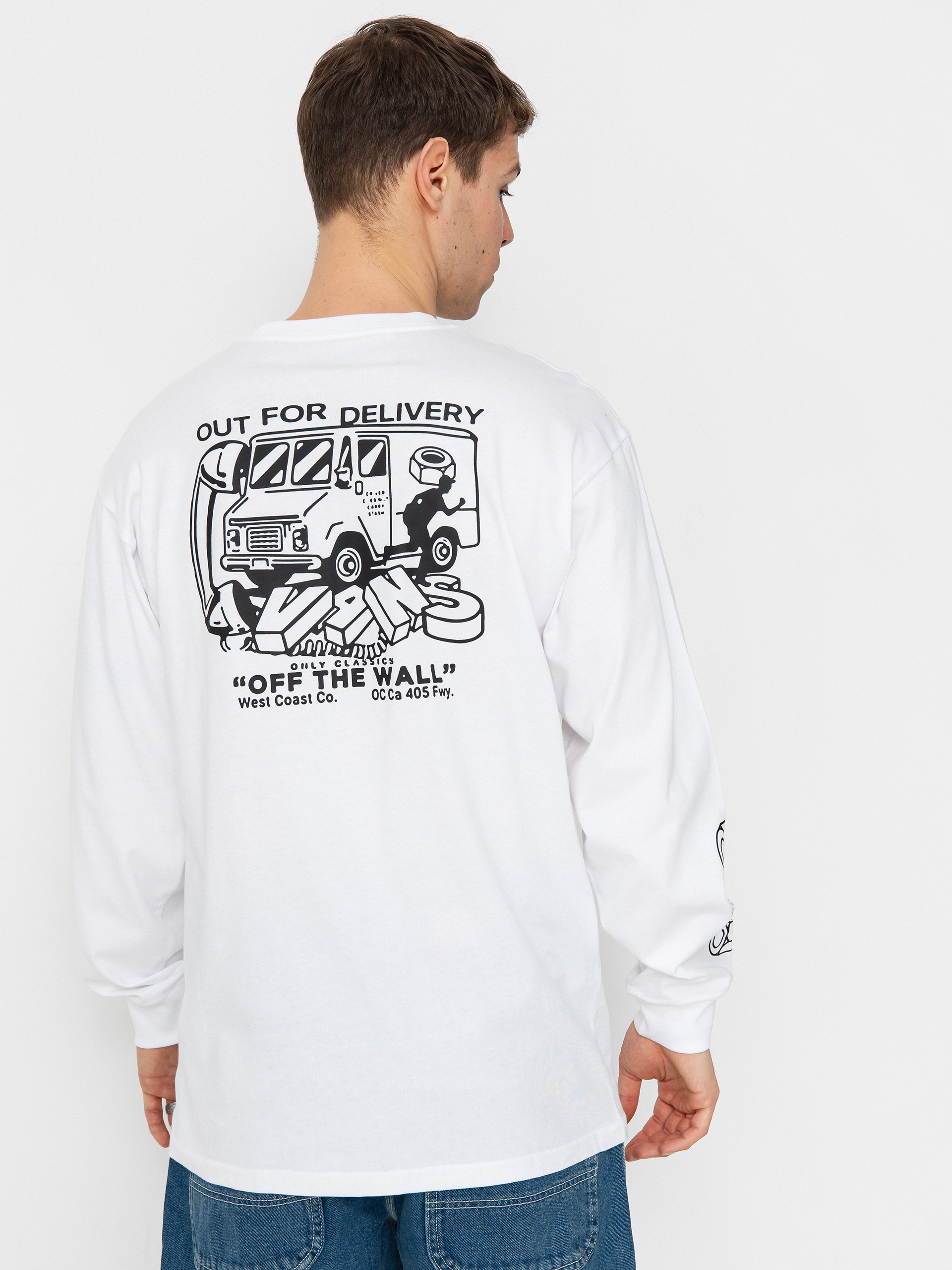 Vans Next Stop Hosszú ujjú felső (white)