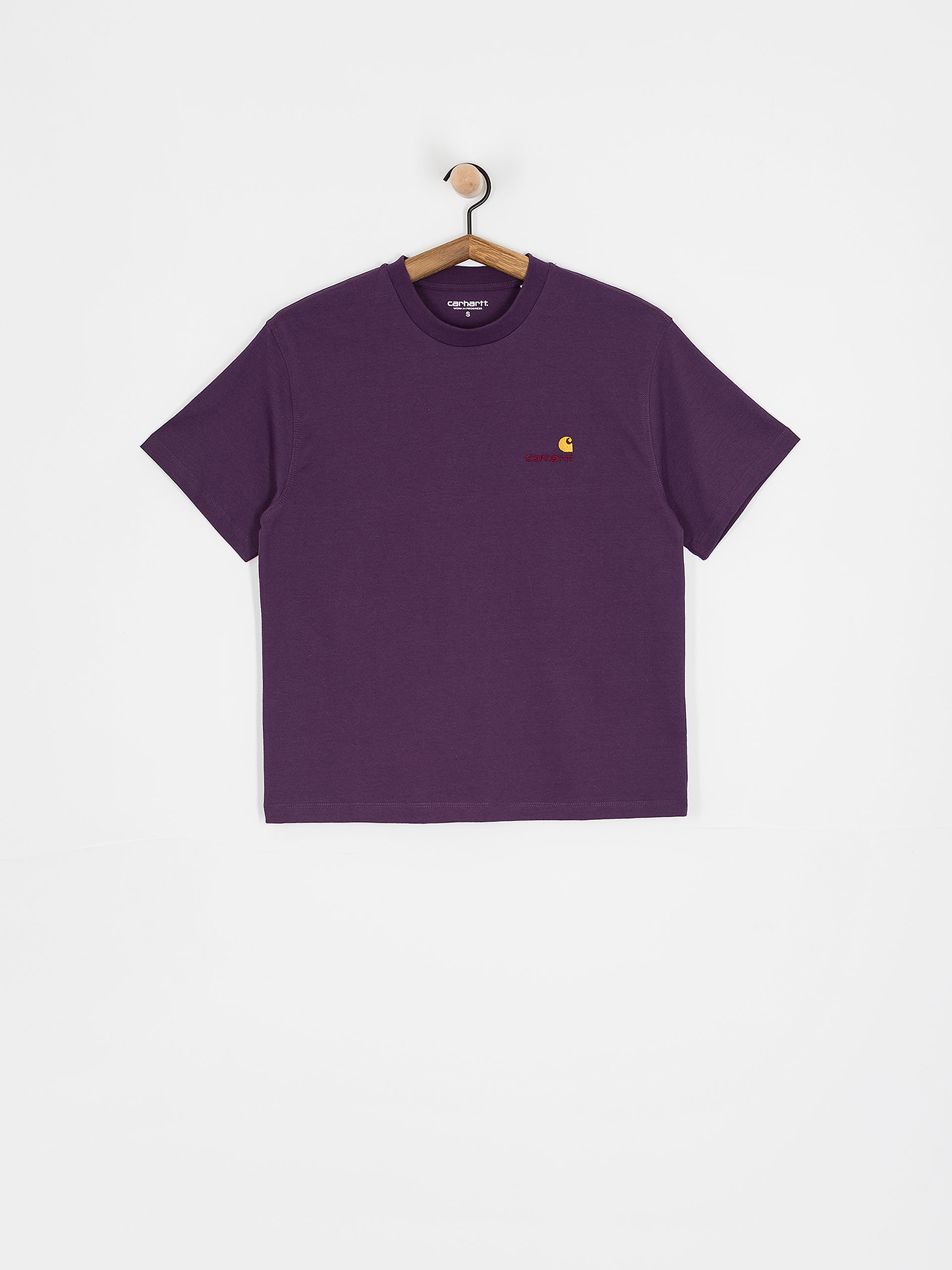 Carhartt WIP American Script Wmn Pu00f3lu00f3 (huckleberry)