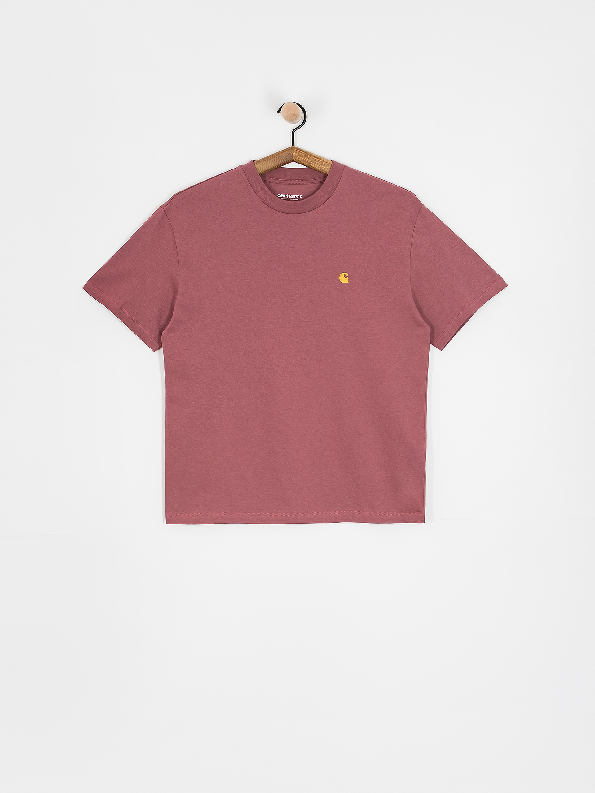 Carhartt WIP Chase Wmn Póló (dusky pink/gold)