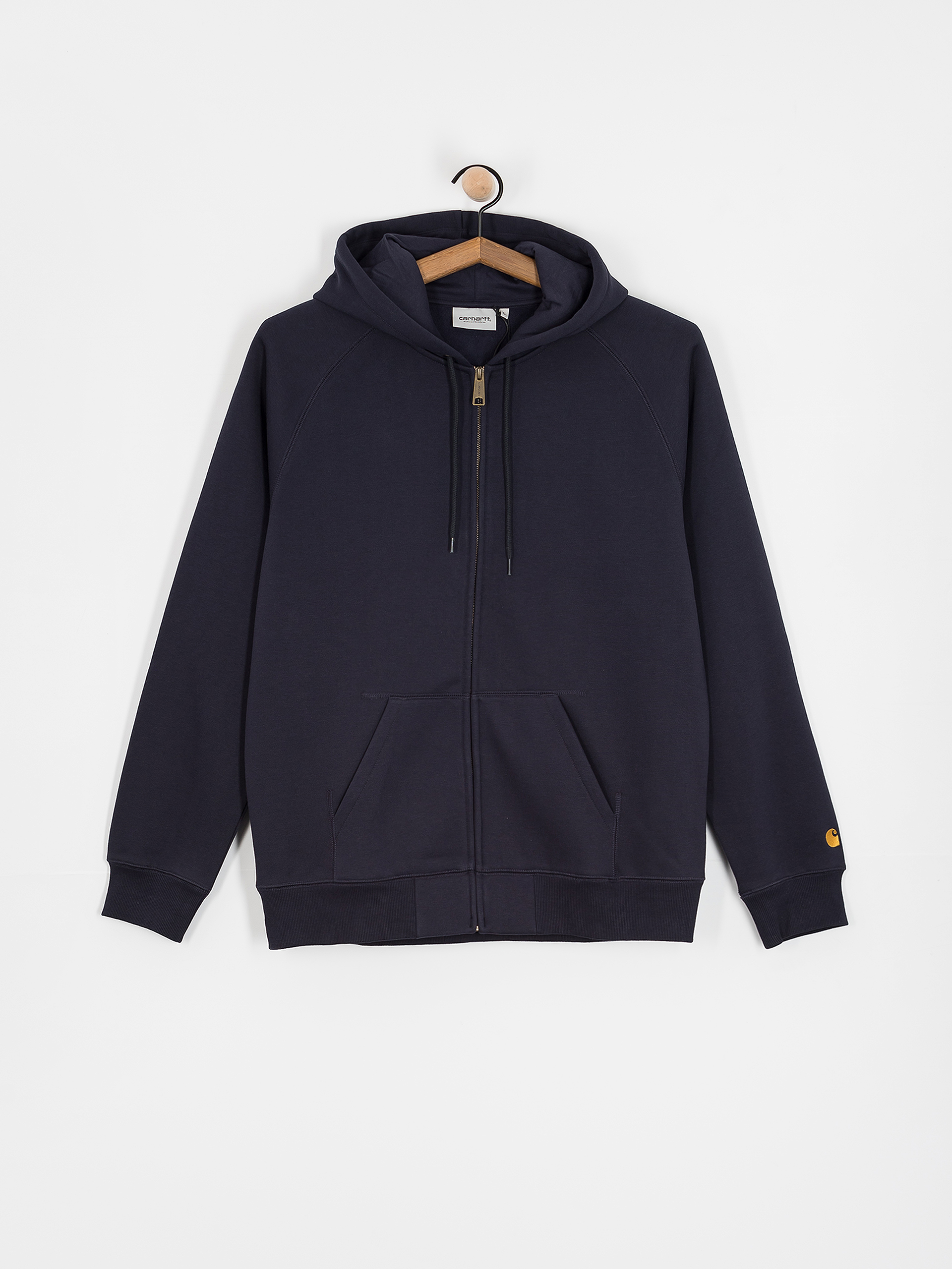 Carhartt WIP Chase ZHD Kapucnis pulóver (dark navy/gold)