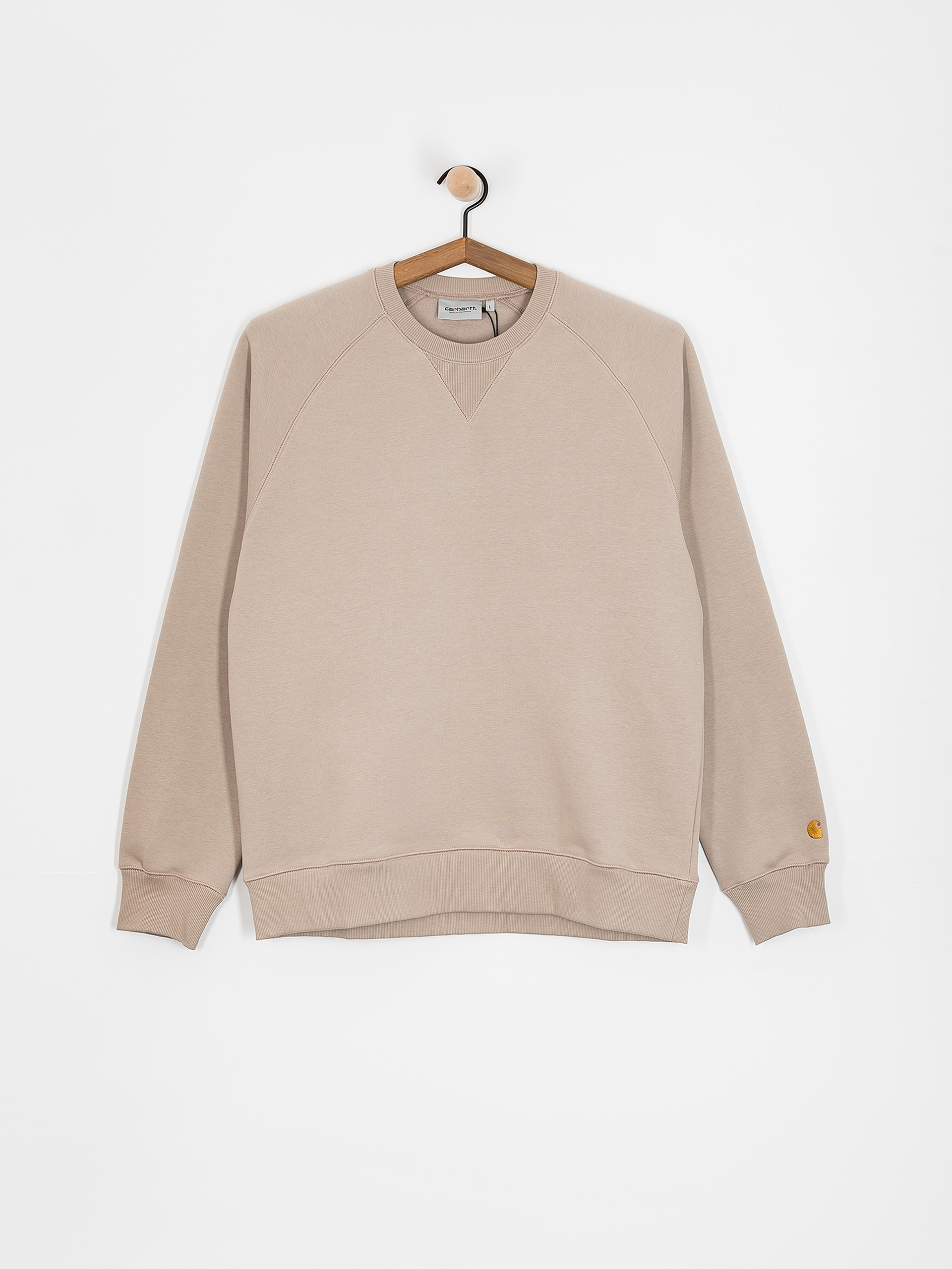 Carhartt WIP Chase Pulóver (dusky beige/gold)