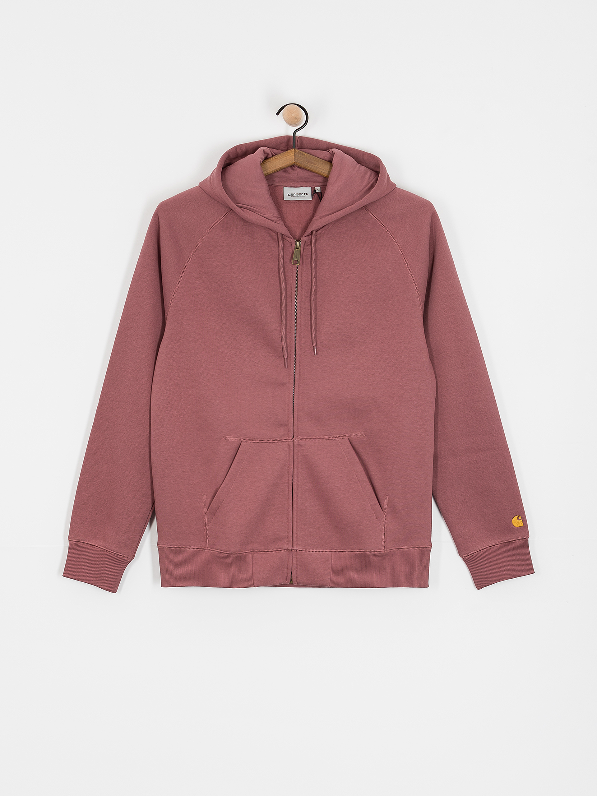 Carhartt WIP Chase ZHD Kapucnis pulóver (dusky pink/gold)