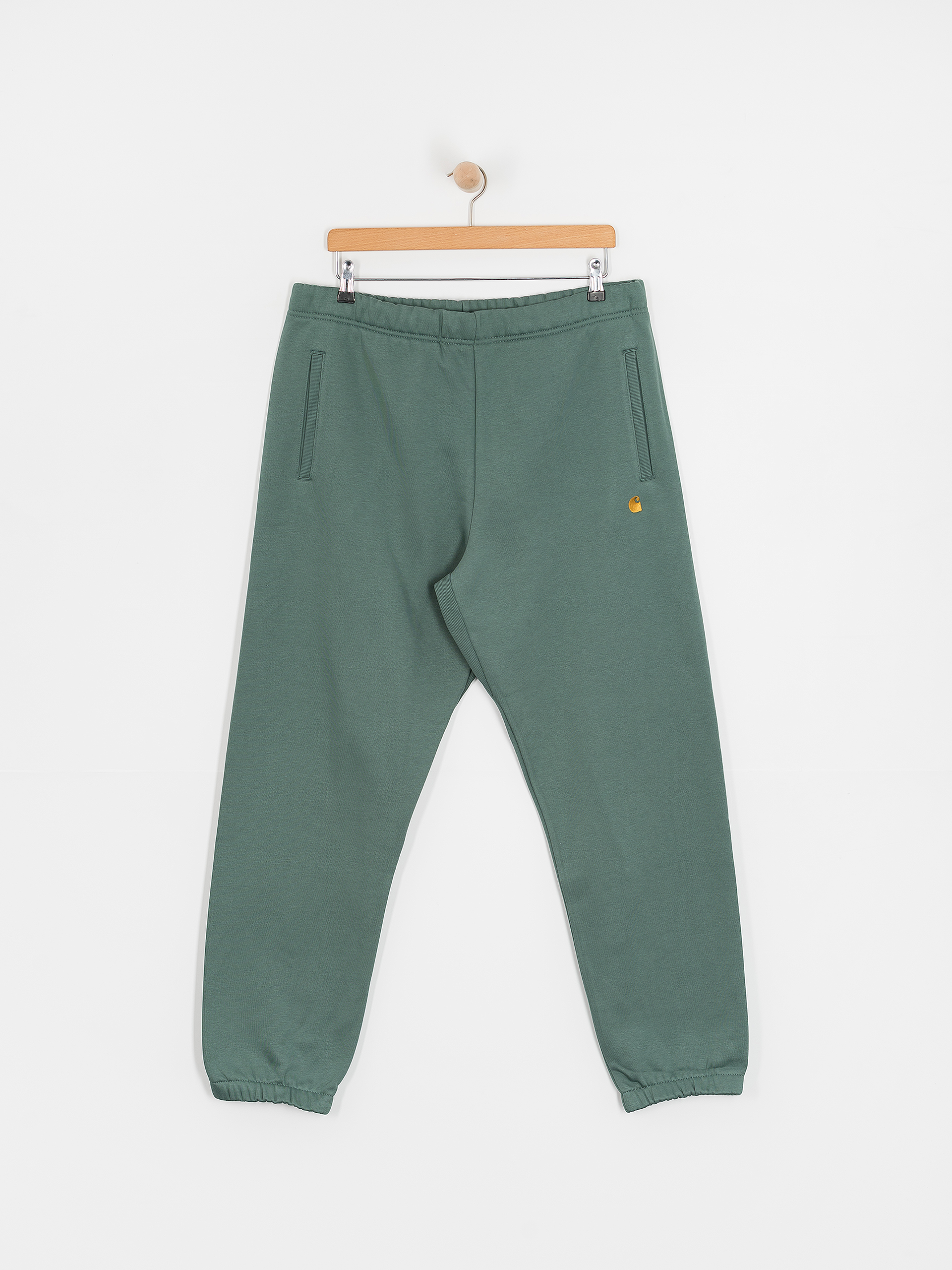 Carhartt WIP Chase Kisnadrág (silver pine/gold)