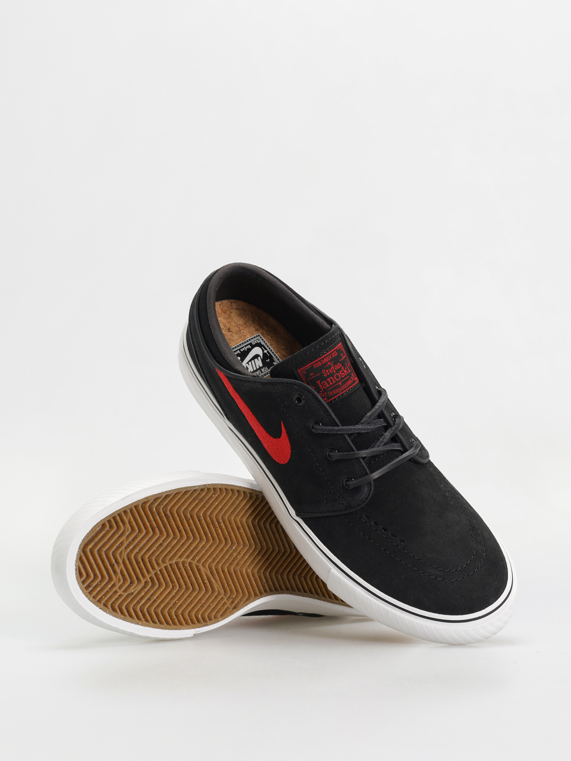 Nike SB Zoom Janoski OG+ Cipők (black/university red black summit white)