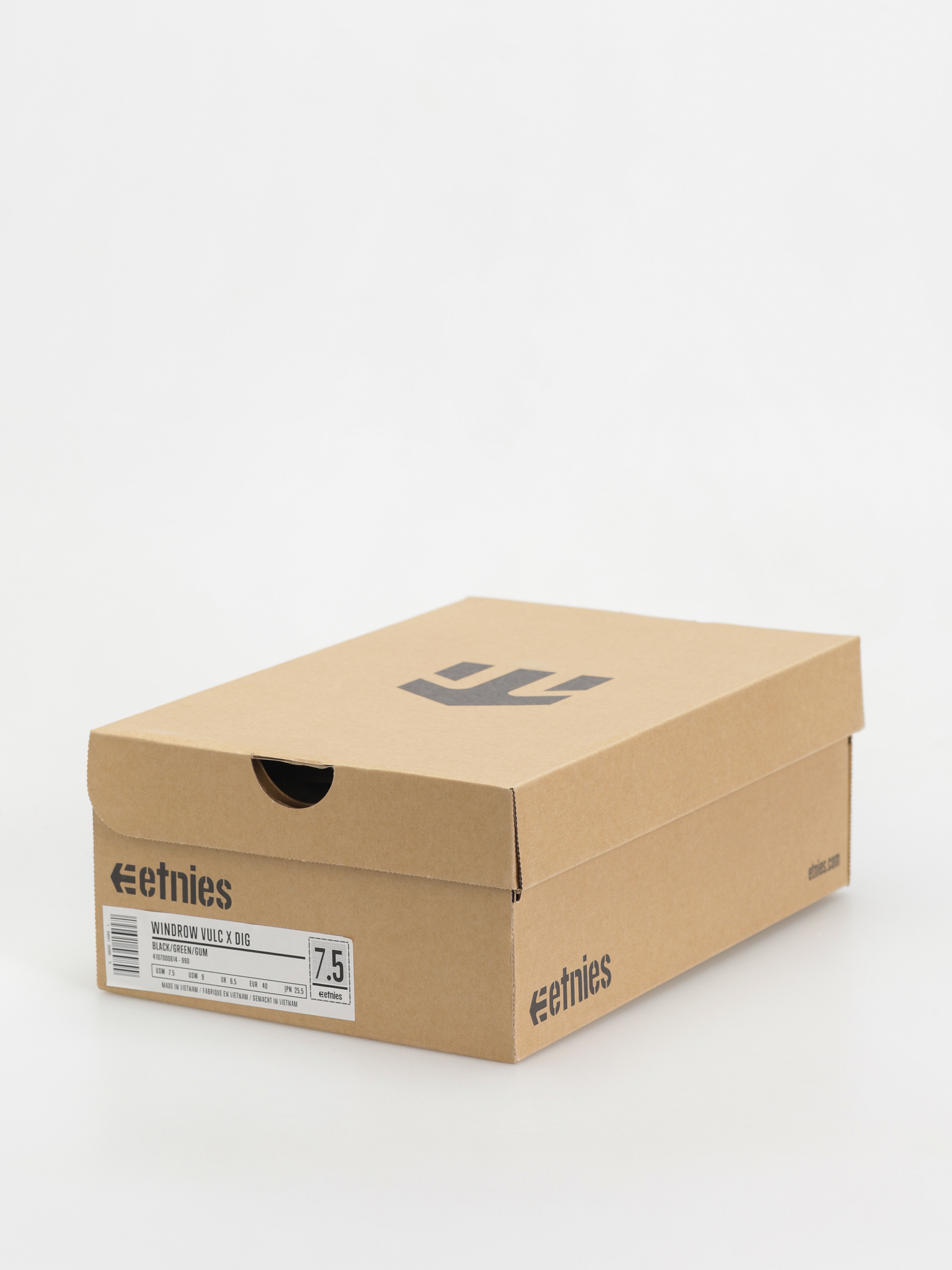 Etnies Windrow Vulc X Dig Cipők (black/green/gum)