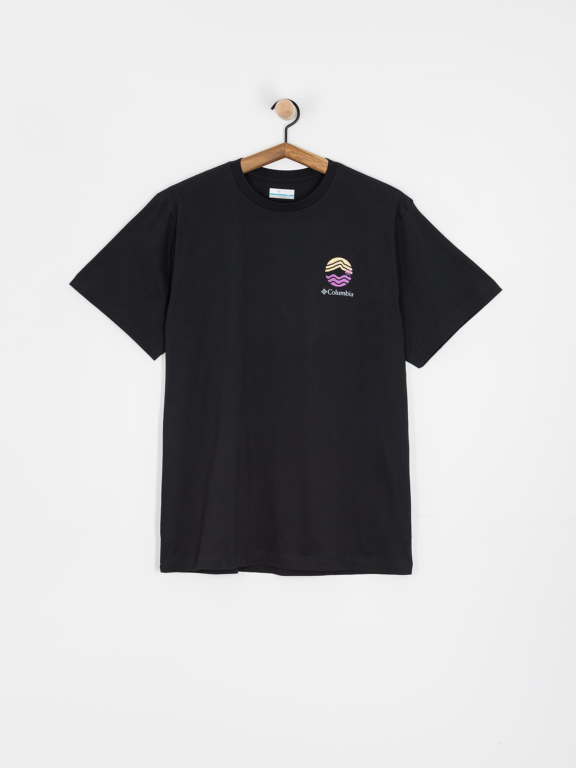 Columbia Kettle River Outdoor Póló (black/circular)