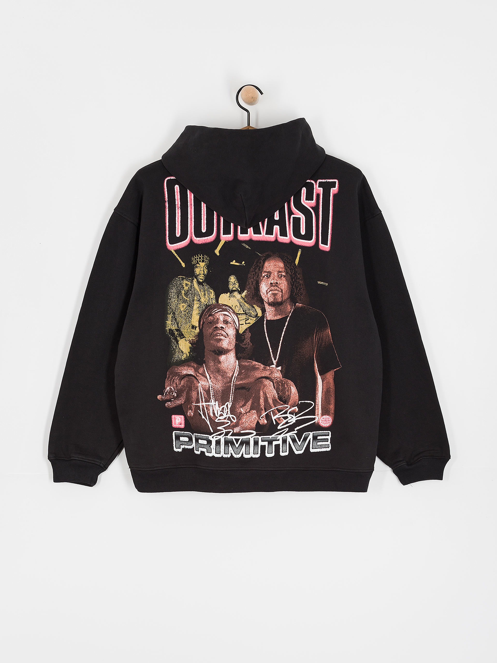 Primitive Headline HD Kapucnis pulóver (black)