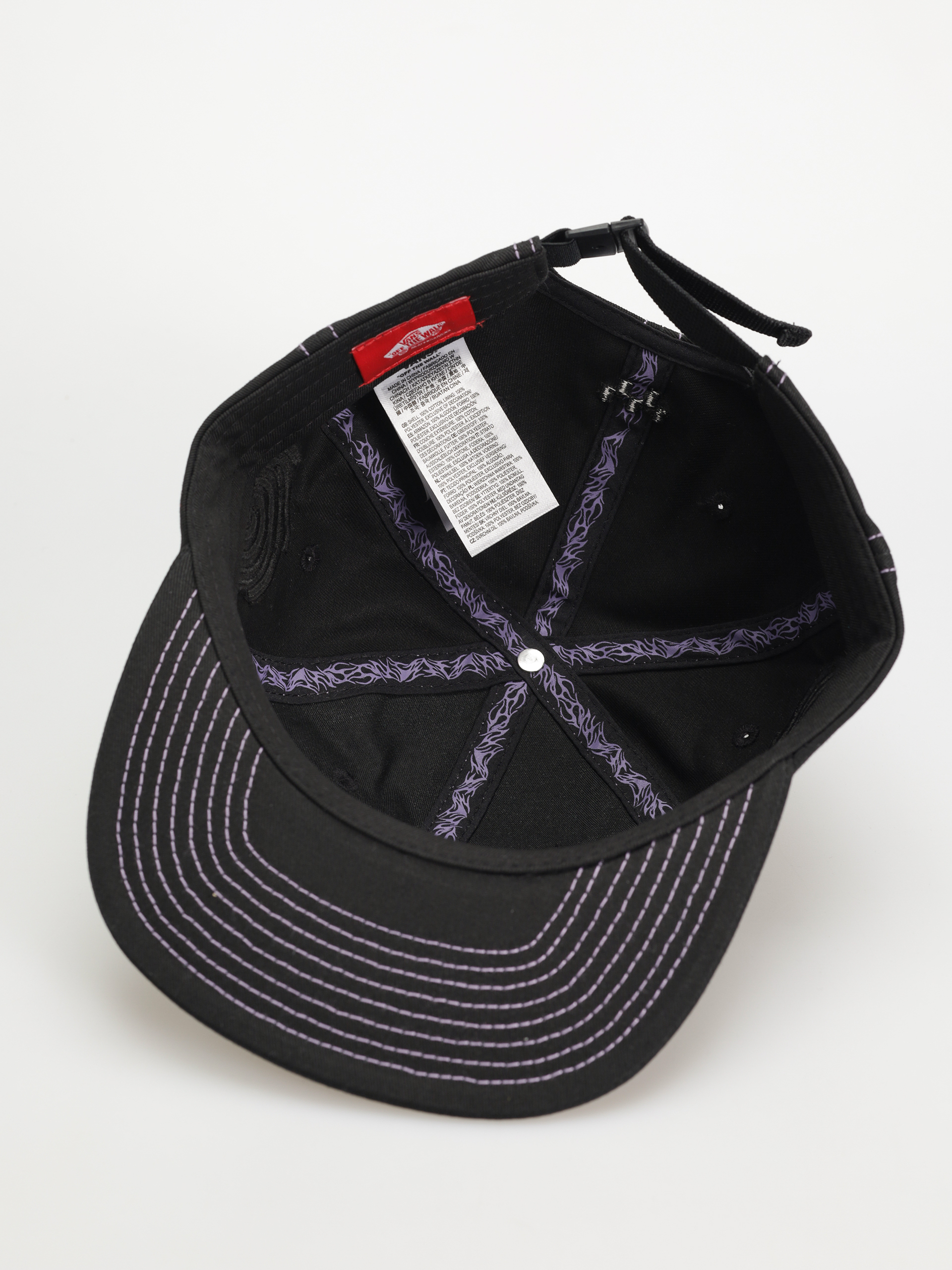 Vans Skate Swirl Unstructured Baseball sapka (black)