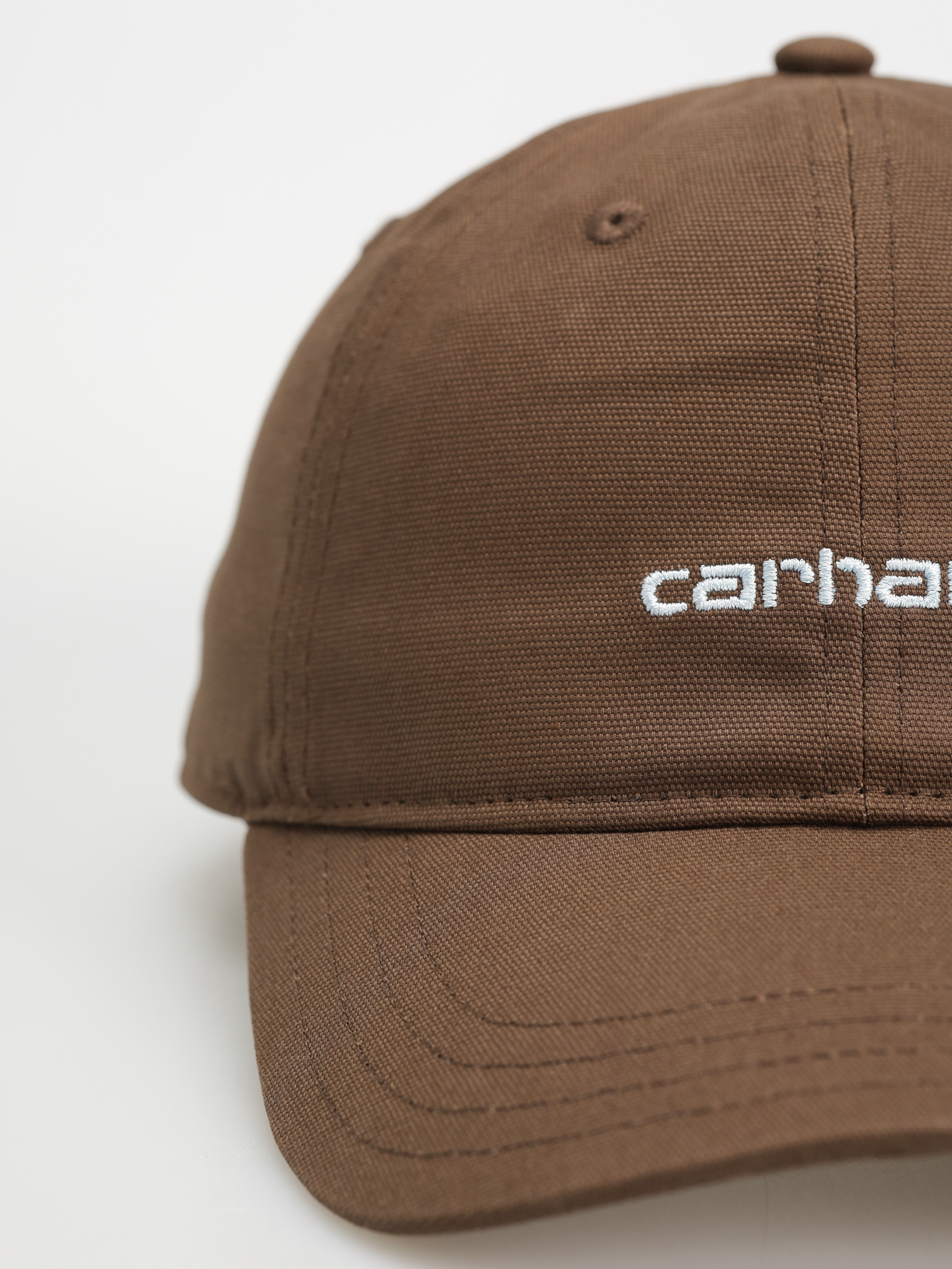 Carhartt WIP Canvas Script Baseball sapka (liberica/air sky)