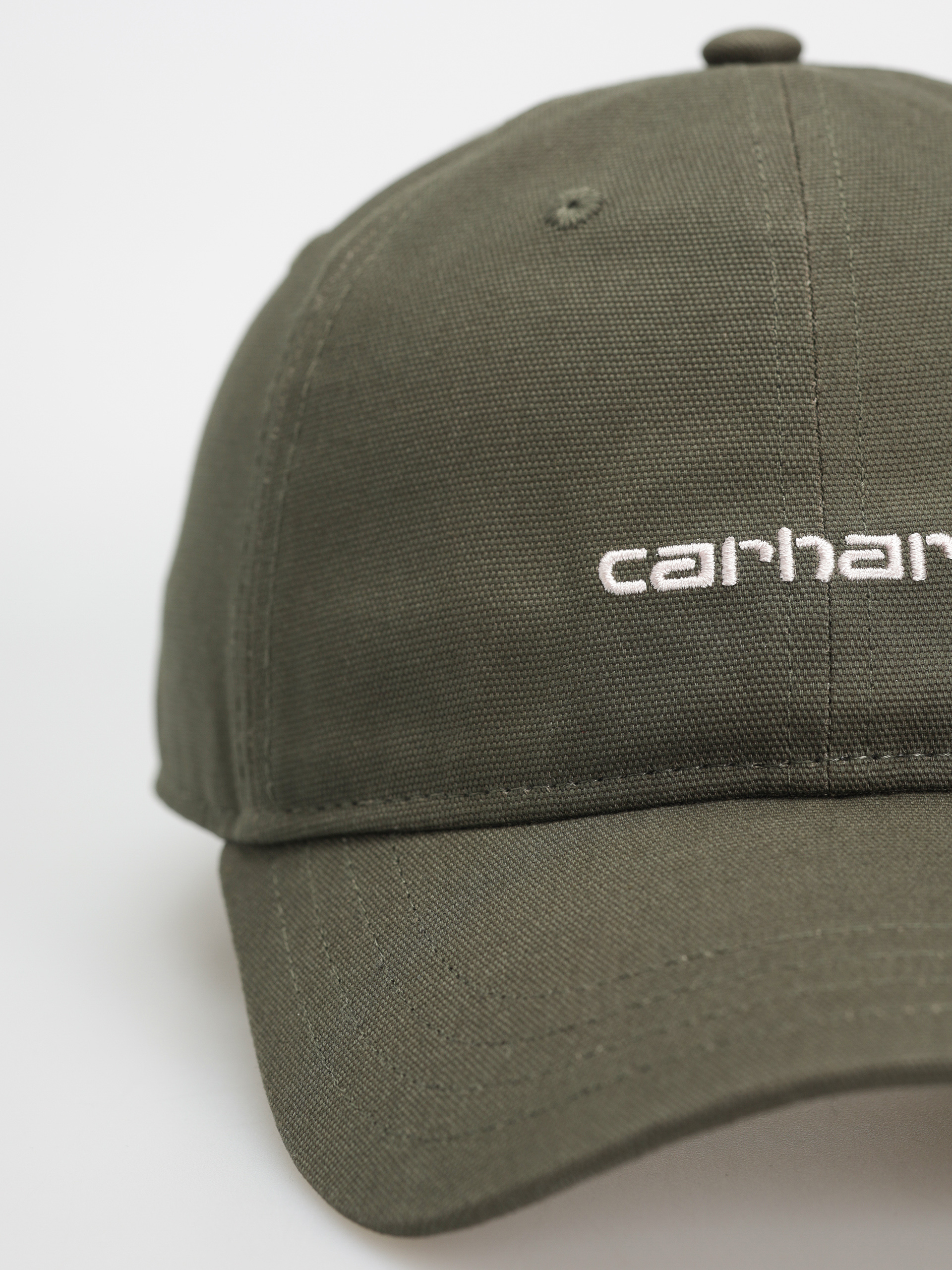 Carhartt WIP Canvas Script Baseball sapka (turtle/air pink)