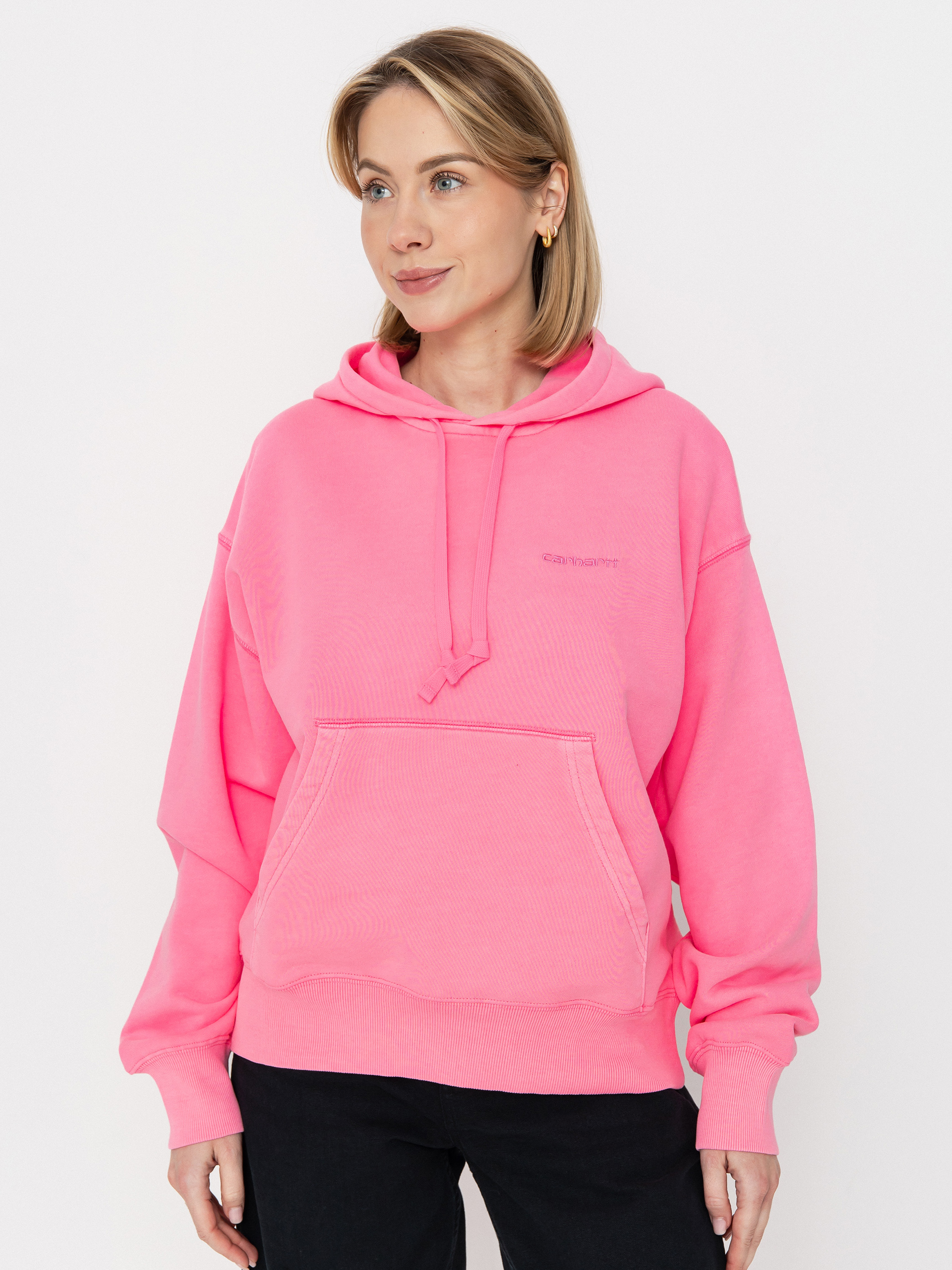 Carhartt WIP Lumo HD Wmn Kapucnis pulu00f3ver (lumo pink)