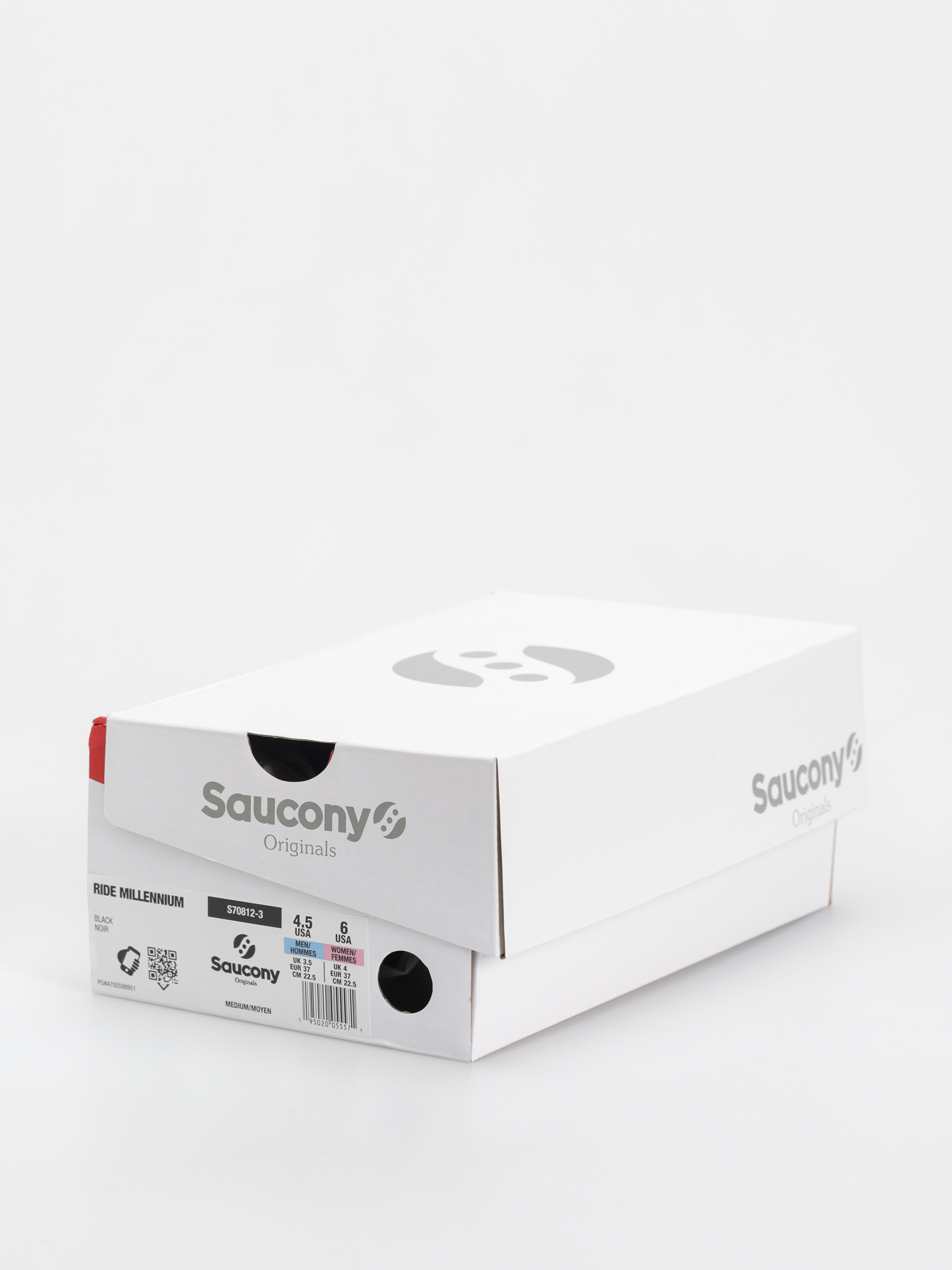 Saucony Ride Millenium Cipők (black)