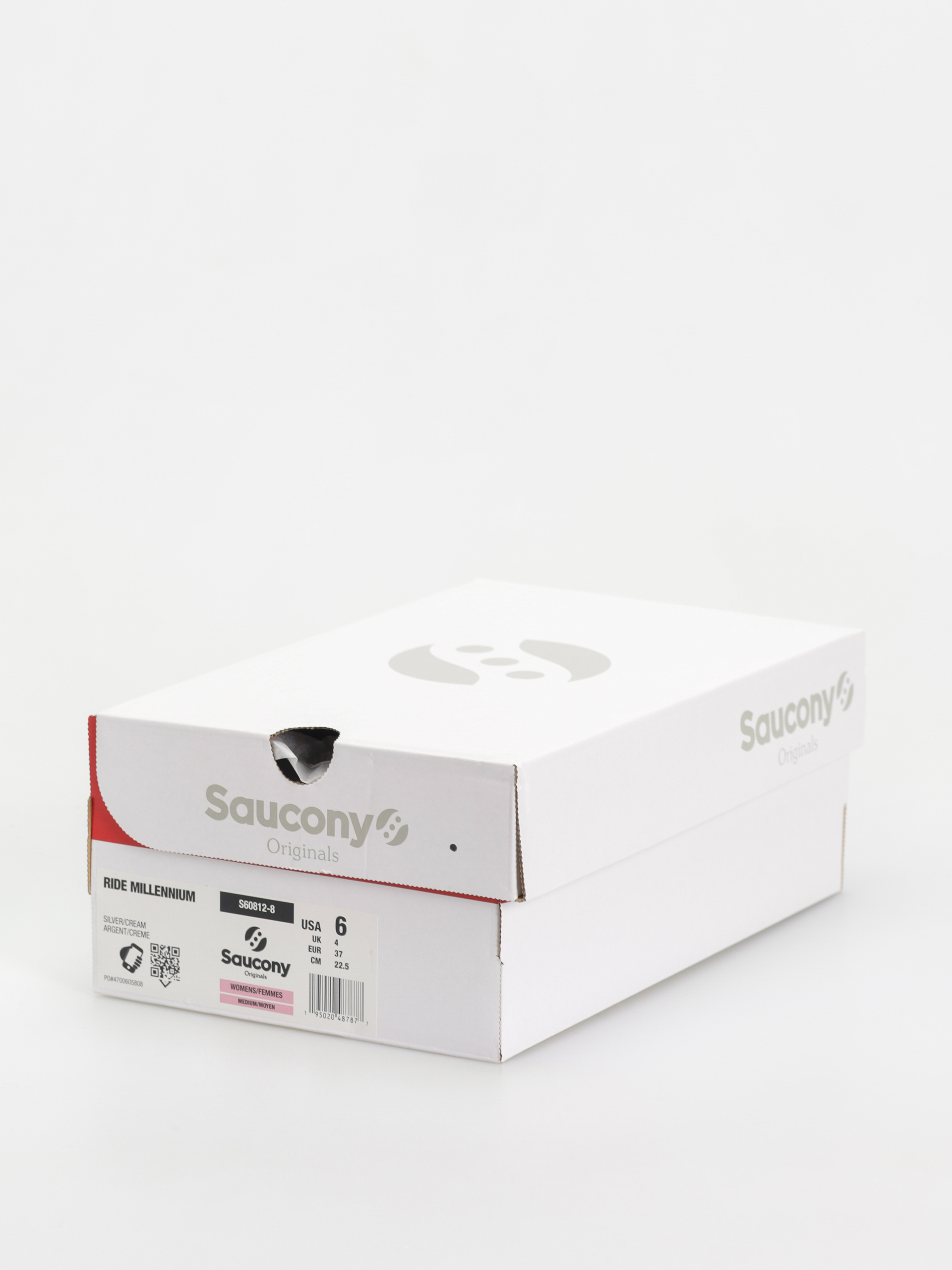 Saucony Ride Millennium Cipők (silver/cream)