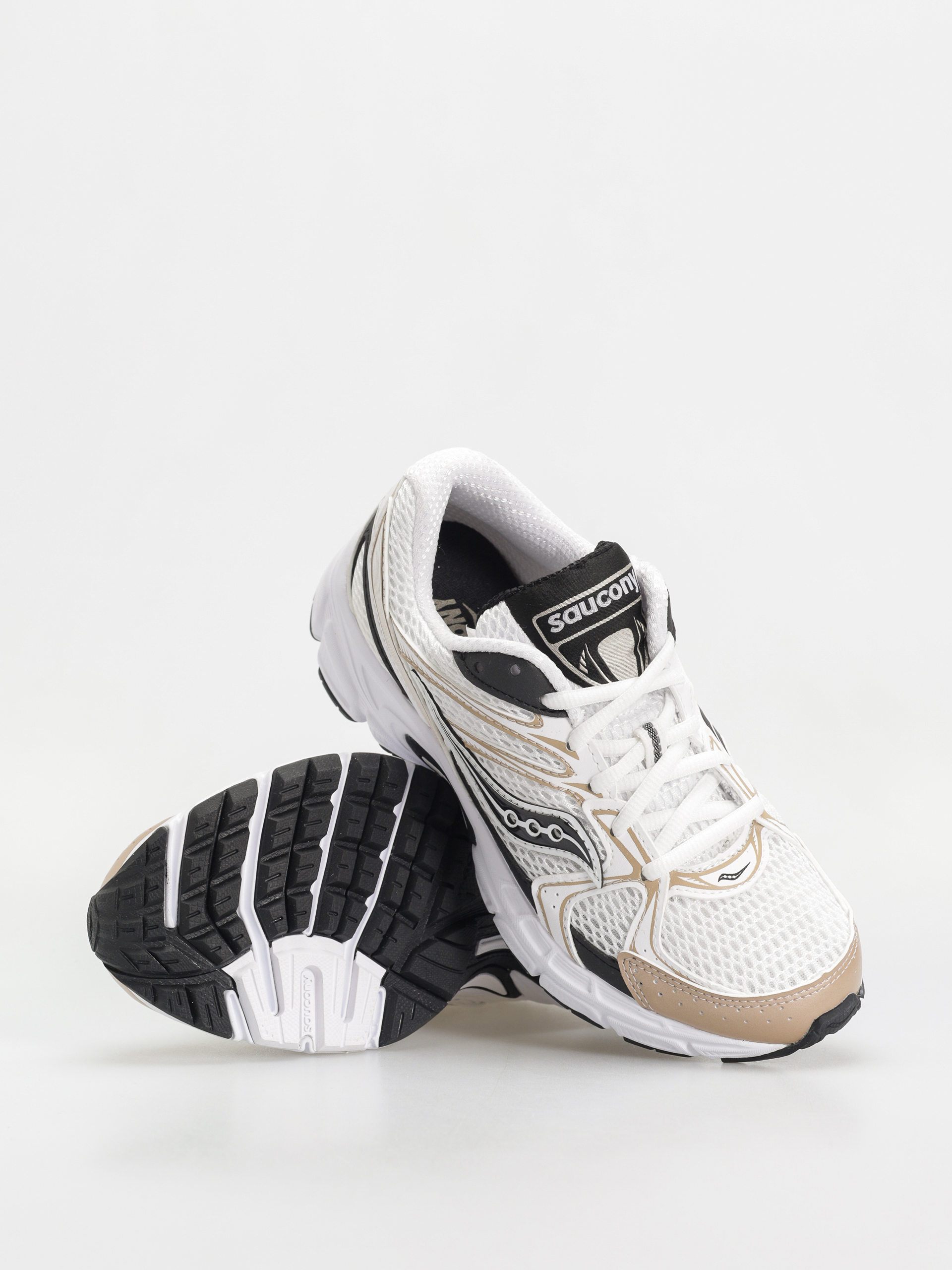 Saucony Ride Millennium Cipők (wht/gold/black)