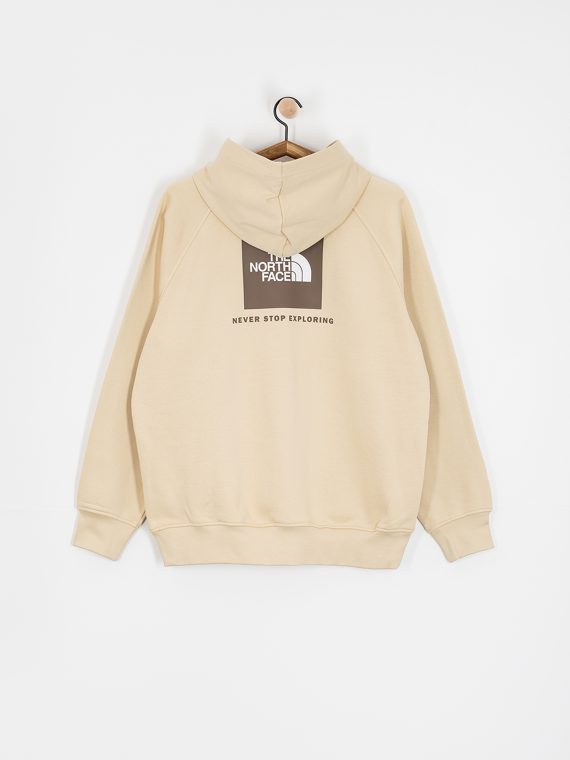 The North Face Raglan Box Nse HD Kapucnis pulóver (gravel/smokey brown)