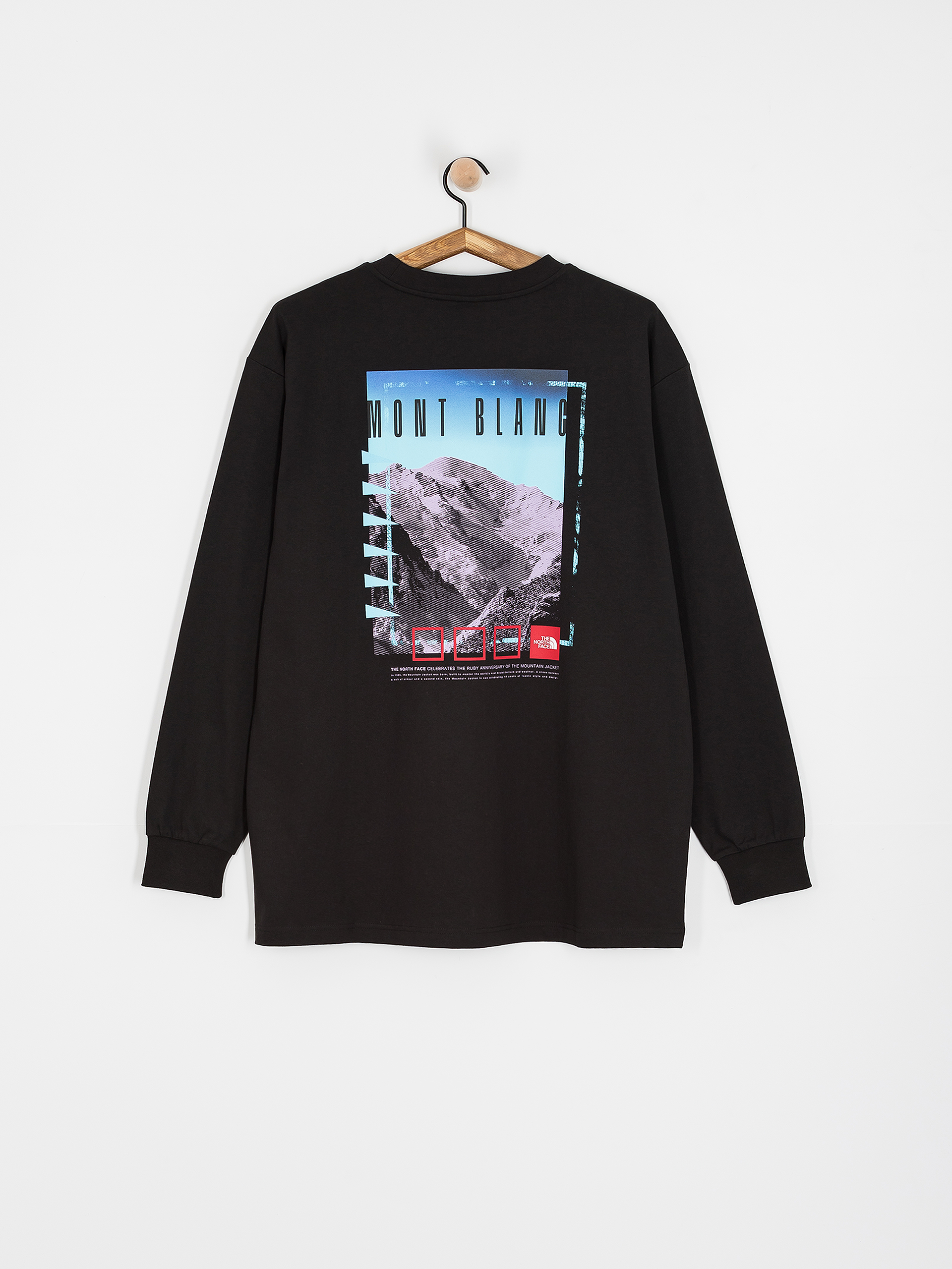 The North Face Axys Oversized Hosszú ujjú felső (tnf black)