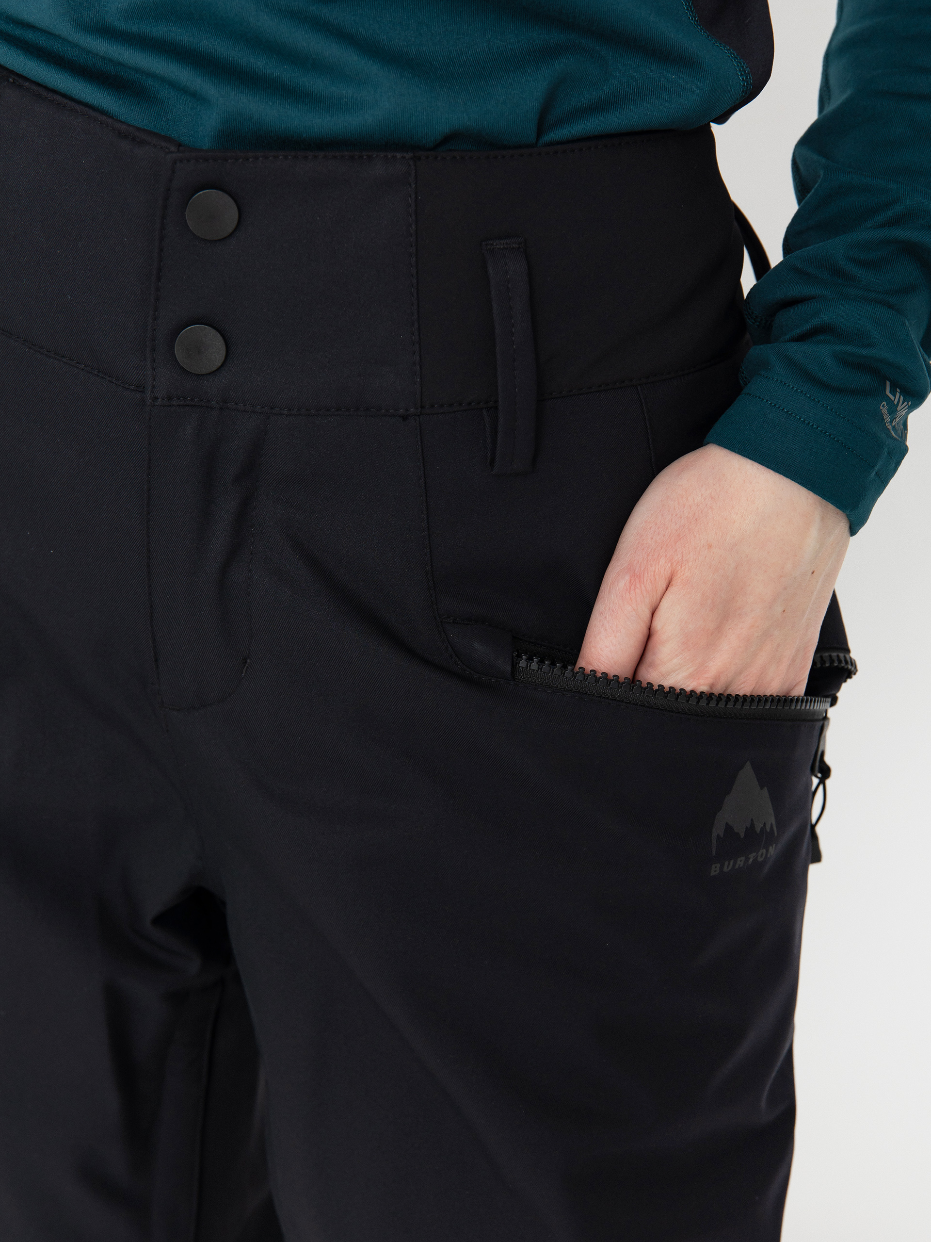 Női Snowboard nadrág Burton Marcy High Rise High Stretch (true black)