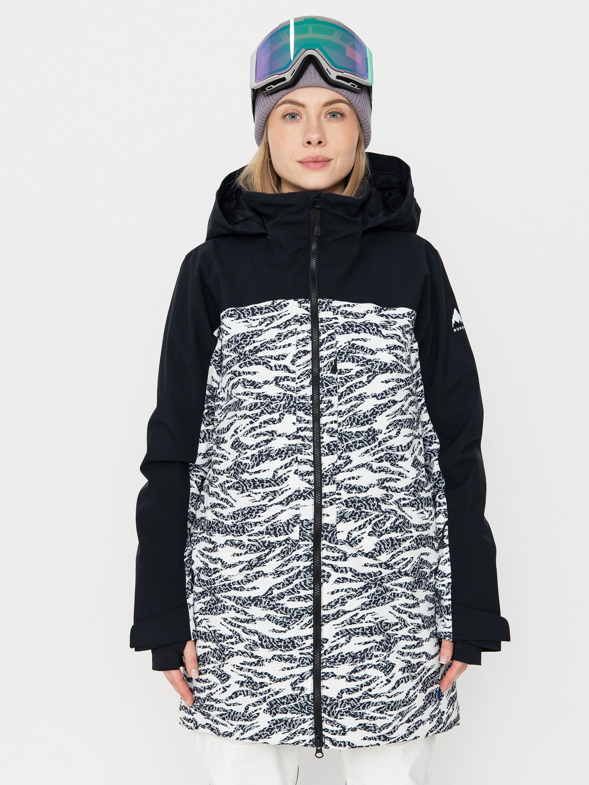 Burton Prowess 2.0 Snowboard dzseki Wmn (true black/zebra camo)