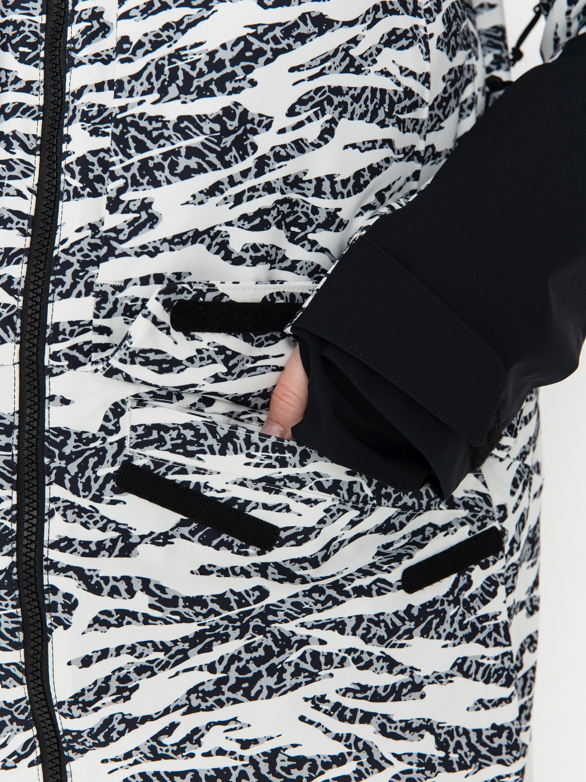 Női Burton Prowess 2.0 Snowboard dzseki (true black/zebra camo)