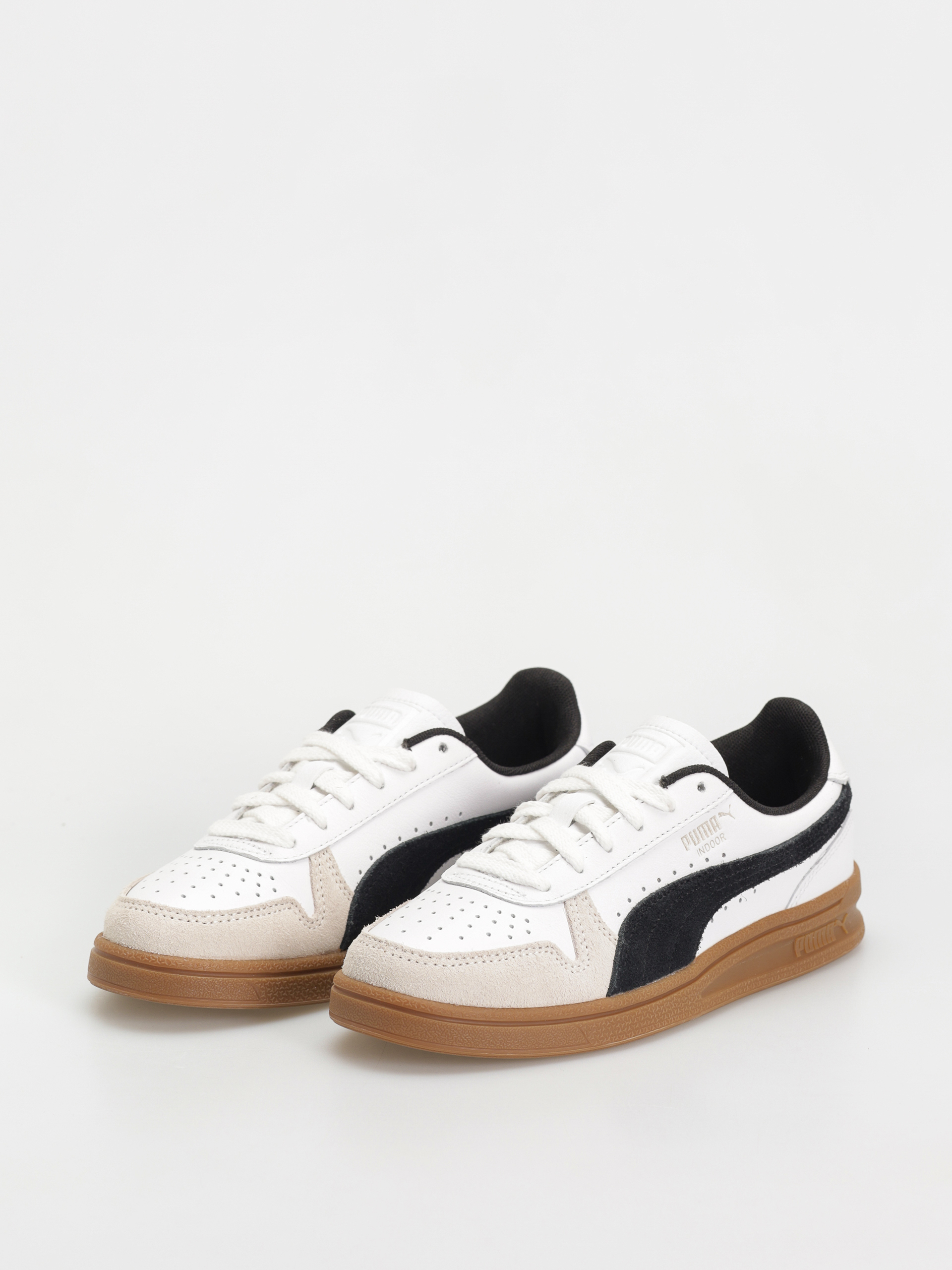 Puma Indoor Cipők (puma white puma black gum)