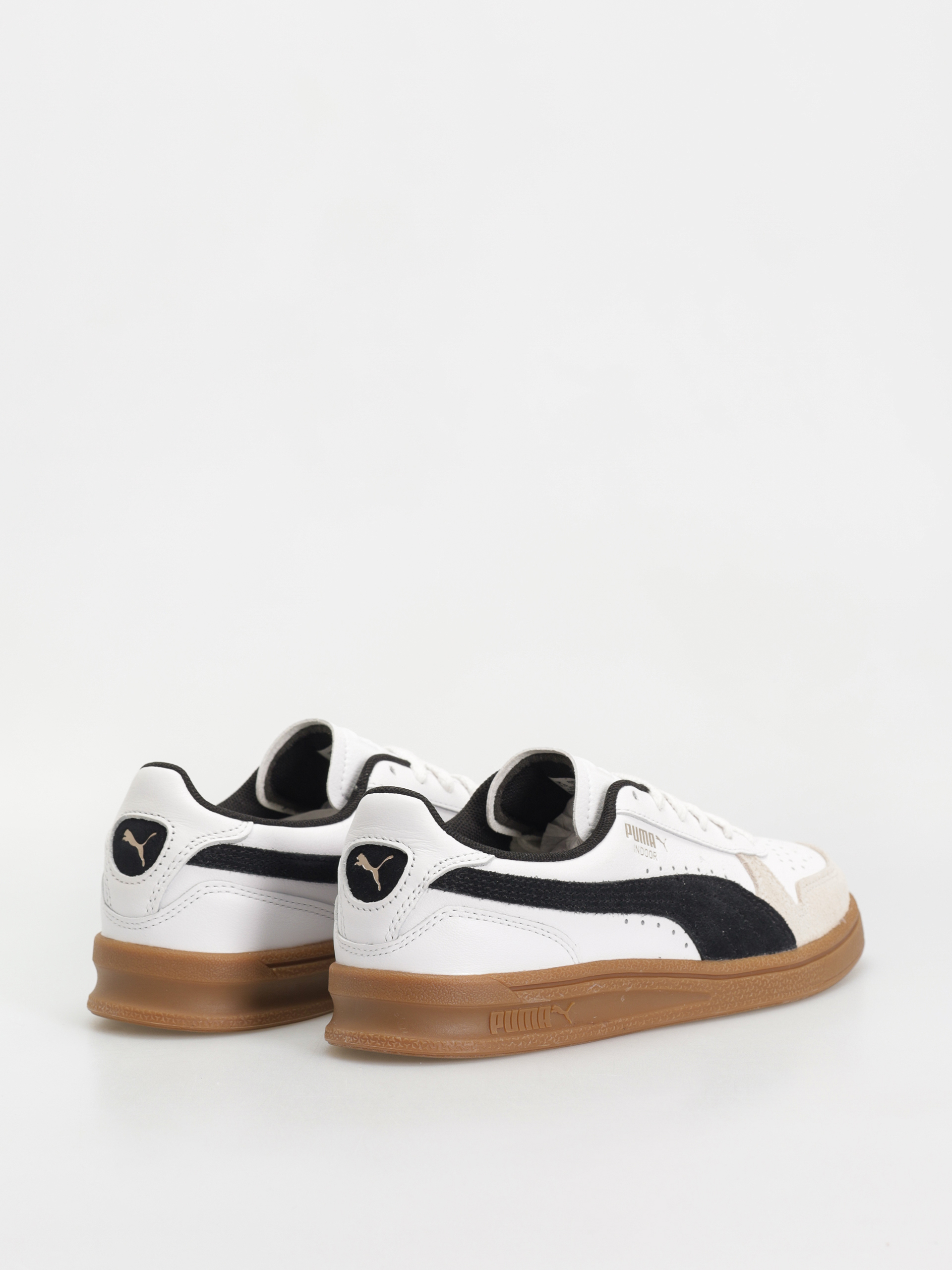 Puma Indoor Cipők (puma white puma black gum)