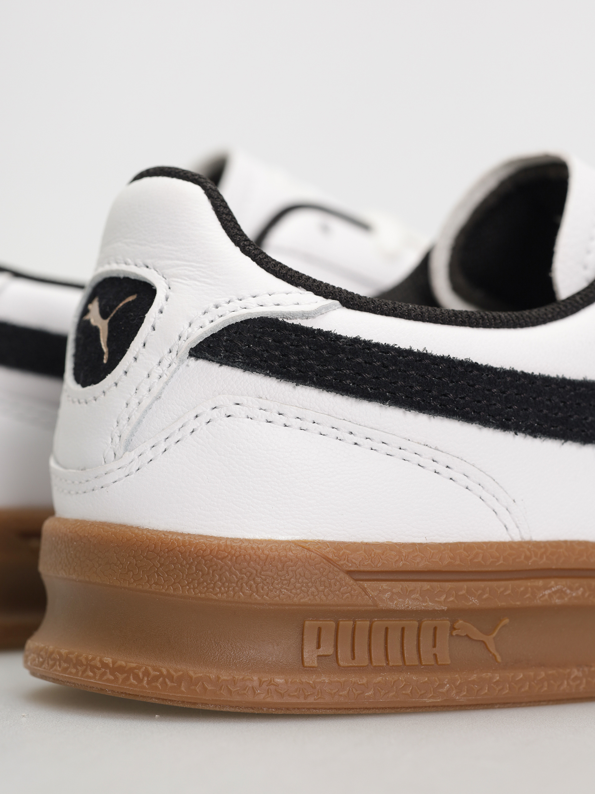 Puma Indoor Cipők (puma white puma black gum)