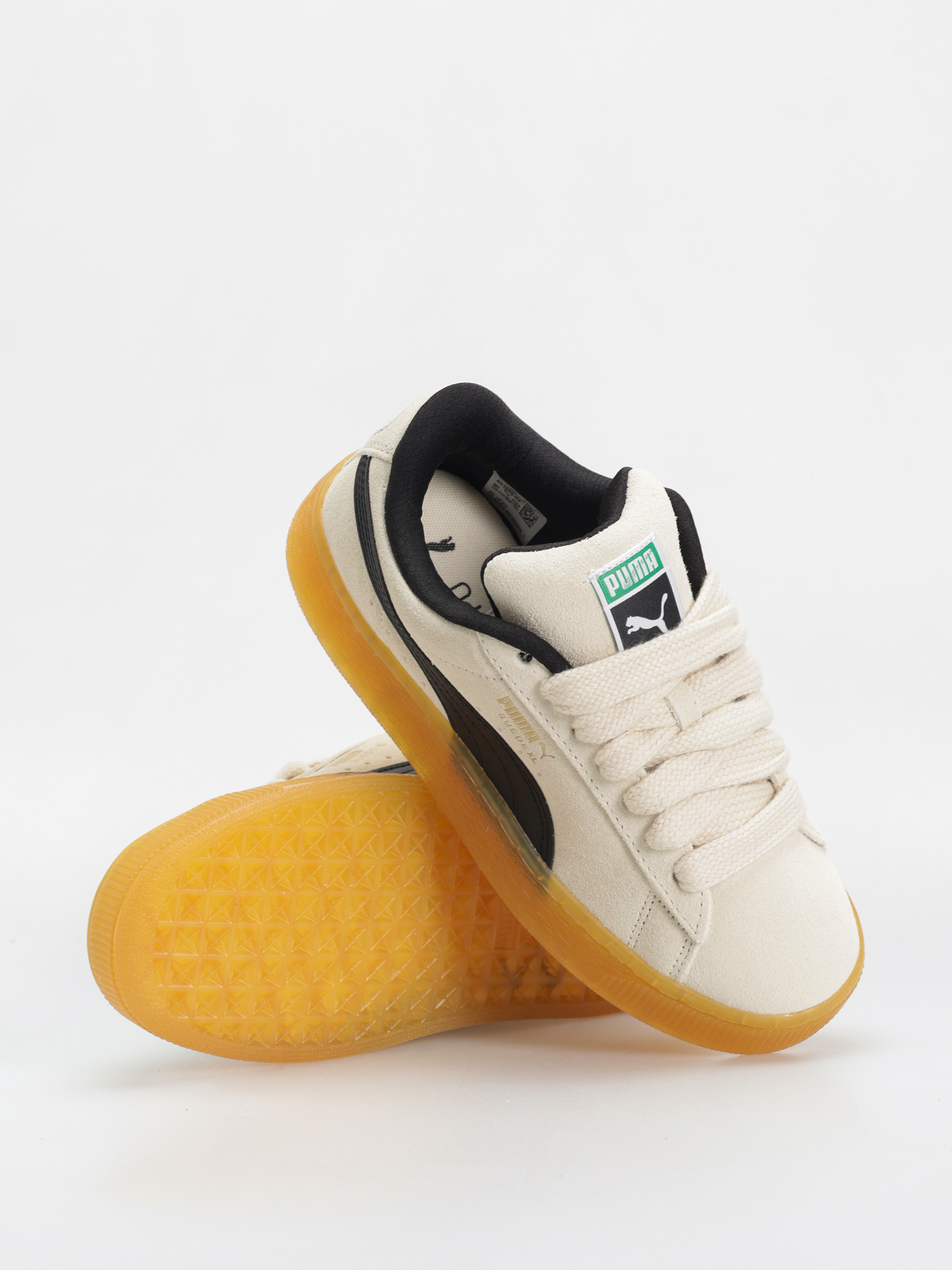 Puma Suede XL Dark Risk Cipők (alpine snow puma black)