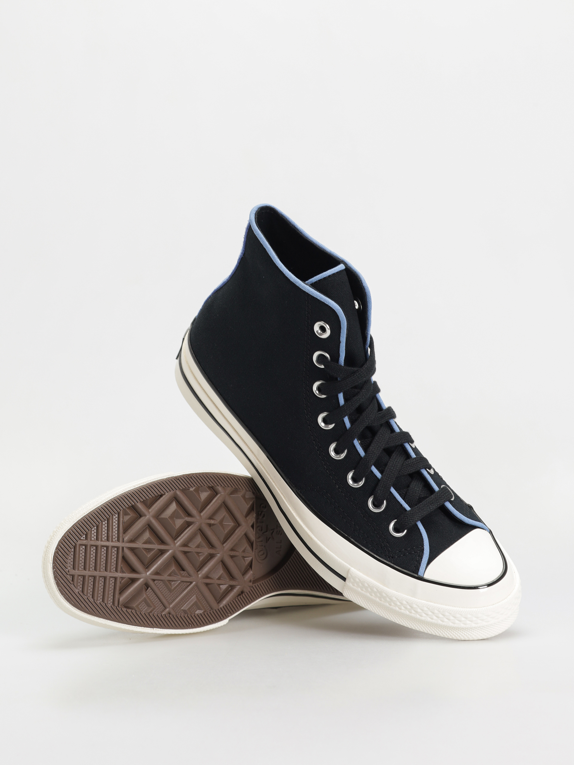 Converse Chuck 70 Hi Tornacipők (black/black/open sky)