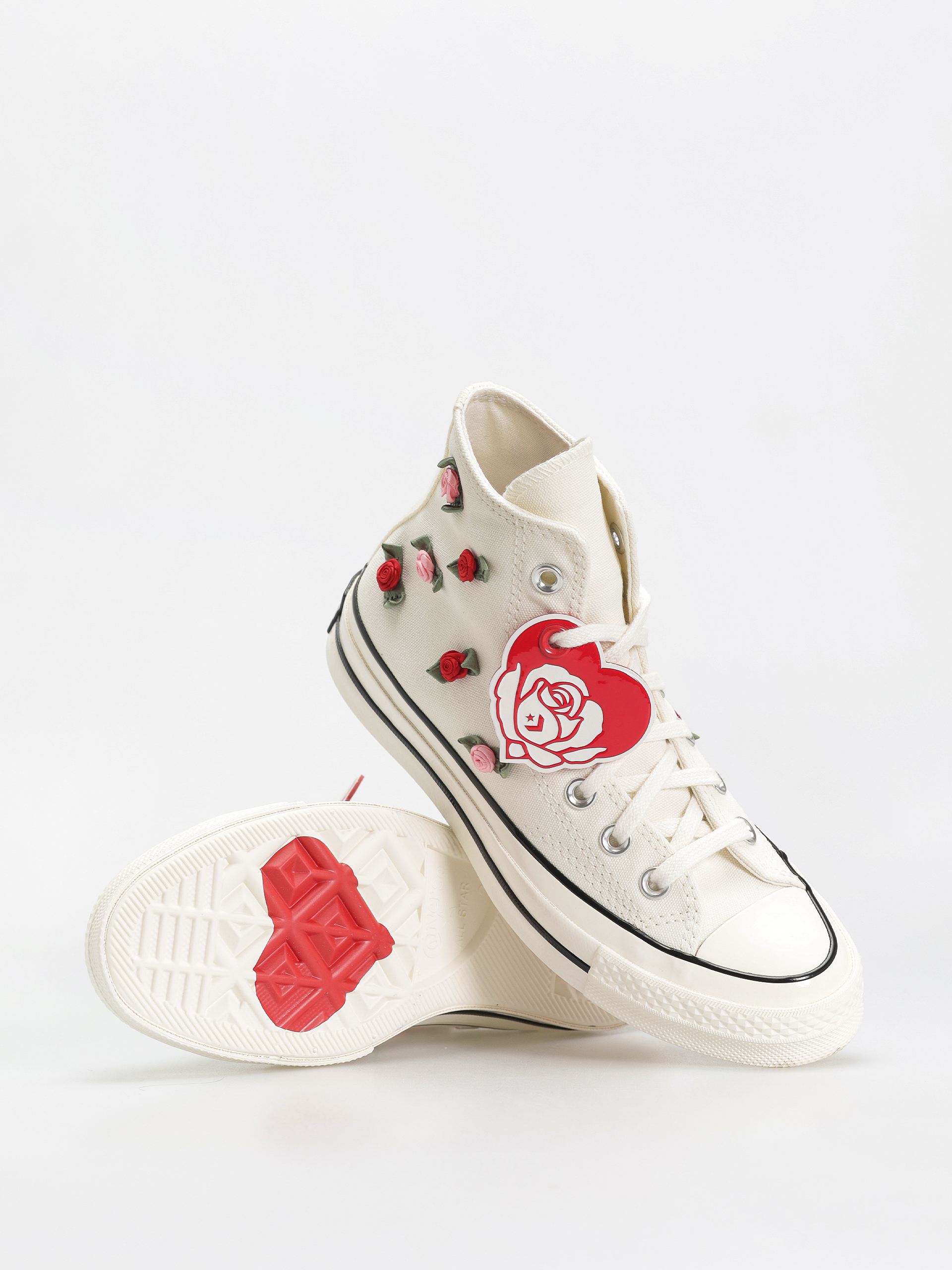 Converse Chuck 70 Hi Tornacipők (egret/red/lt jellyfish jitter)