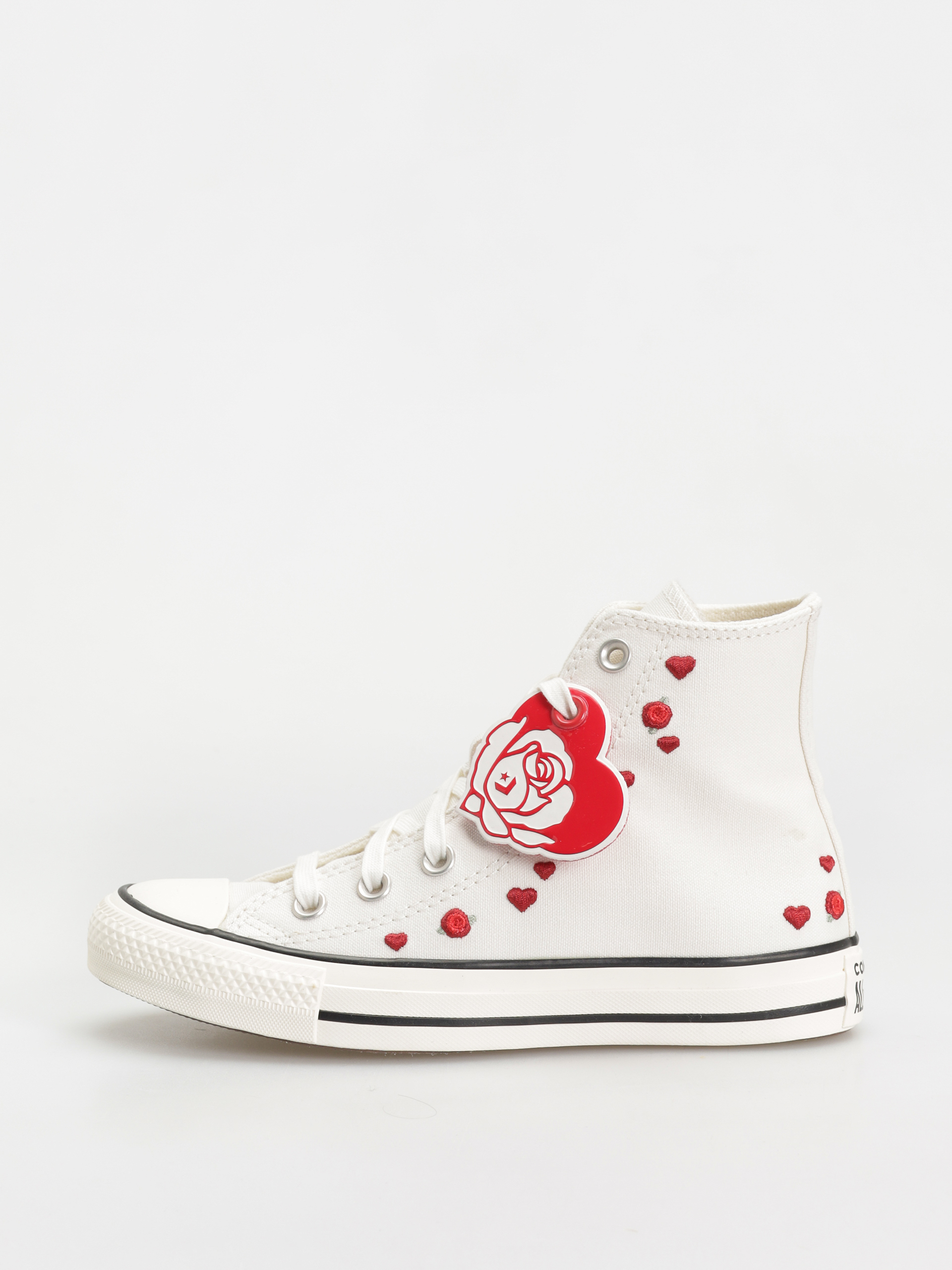 Converse Chuck Taylor All Star Hi Wmn Tornacipők (vintage white/red/egret)