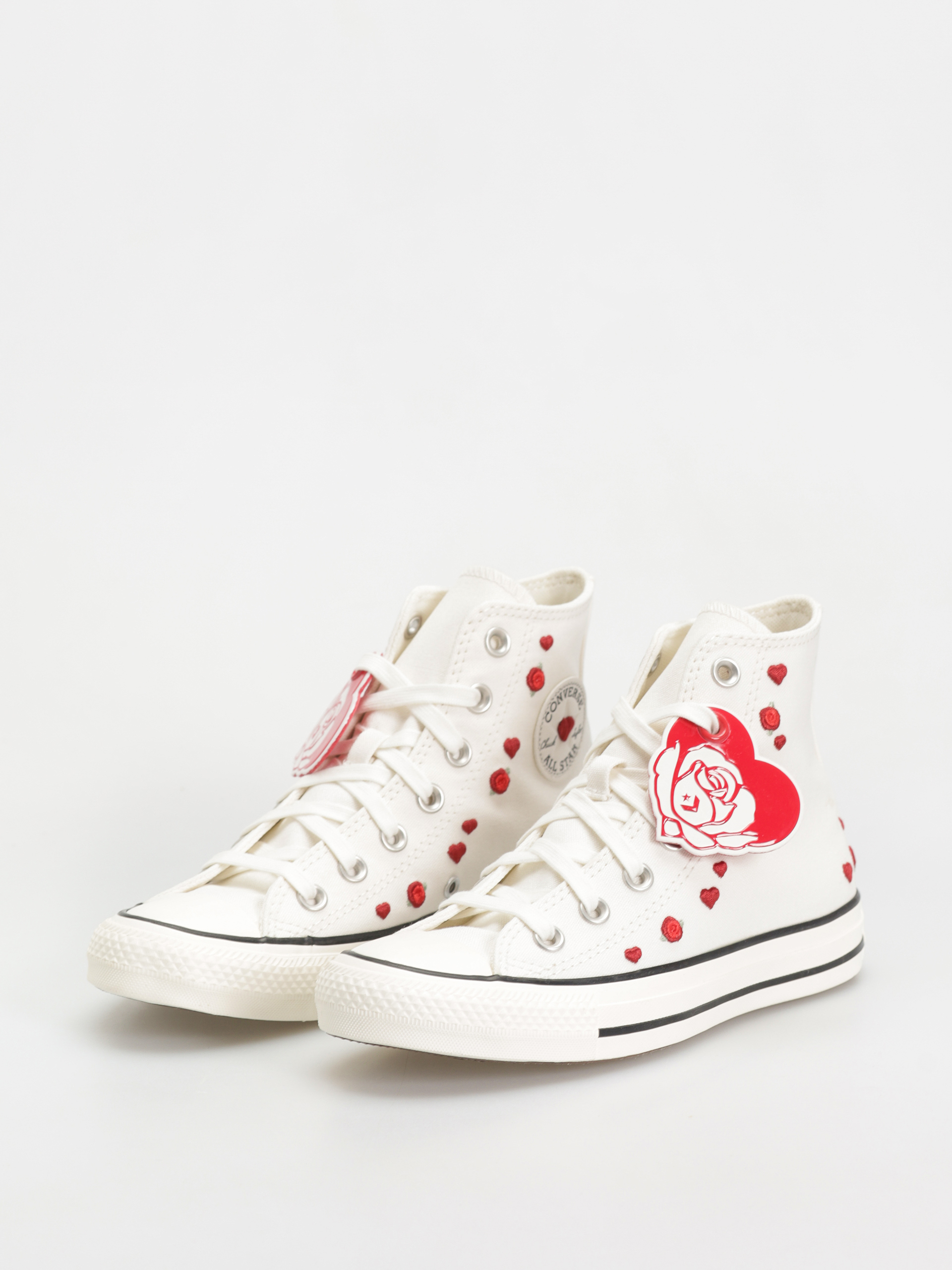 Converse Chuck Taylor All Star Hi Wmn Tornacipők (vintage white/red/egret)
