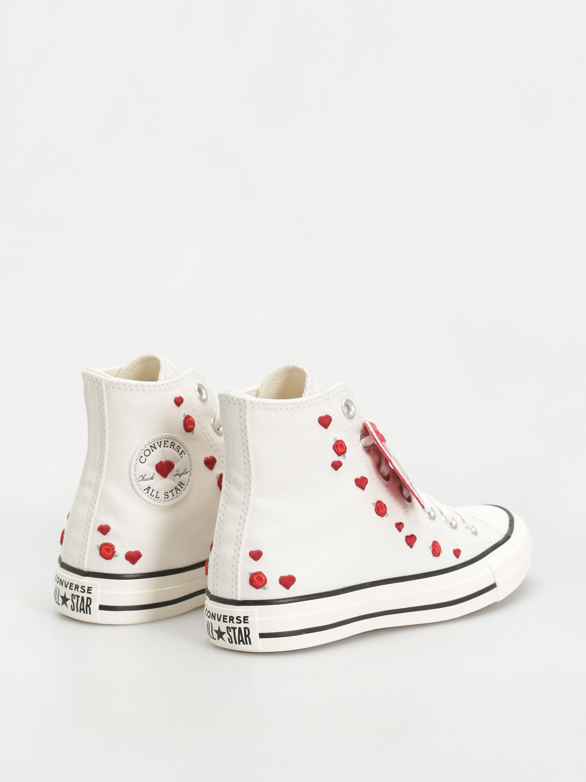 Converse Chuck Taylor All Star Hi Wmn Tornacipők (vintage white/red/egret)