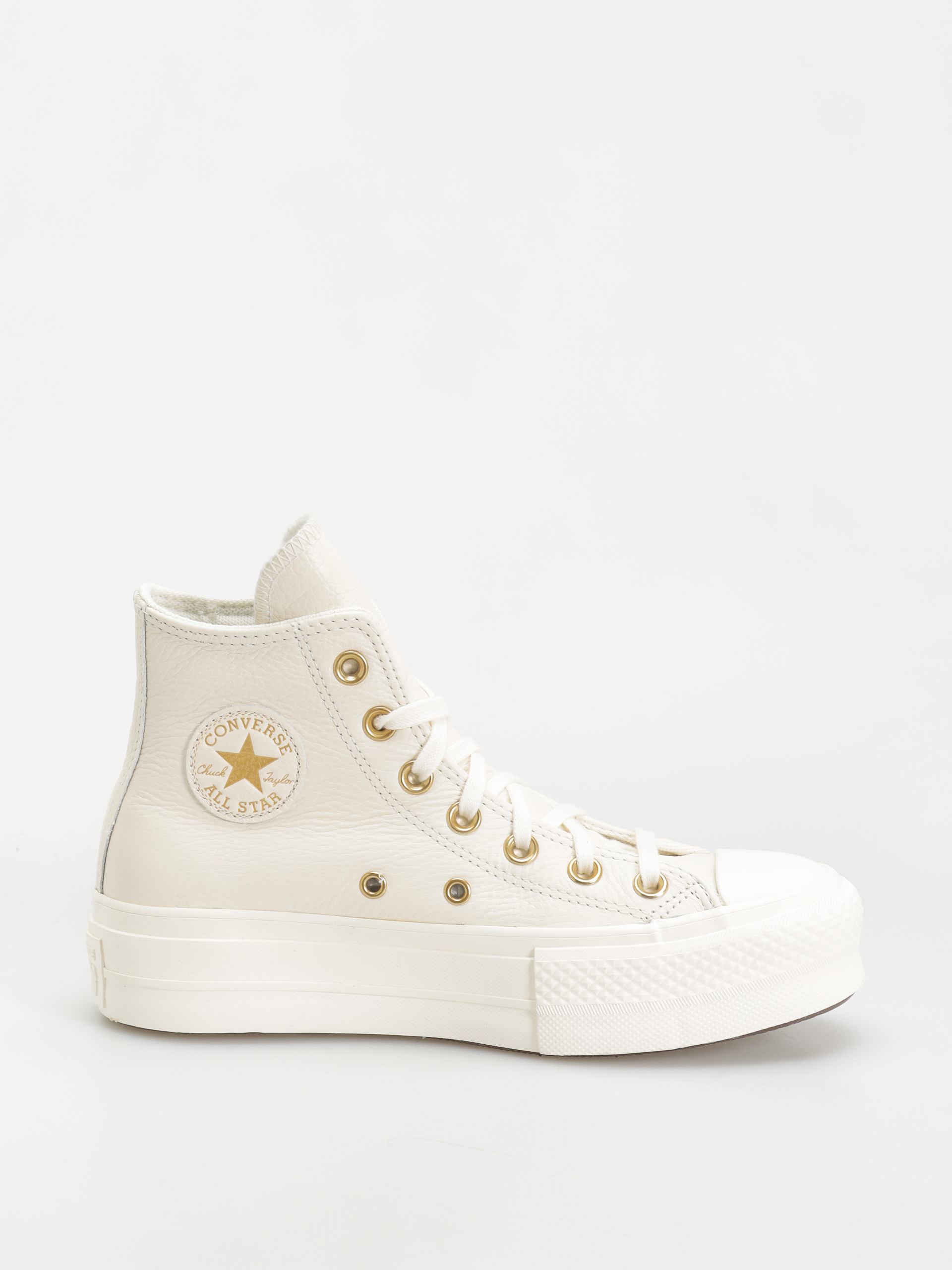 Converse Chuck Taylor All Star Lift Hi Wmn Tornacipu0151k (egret/egret/gold)