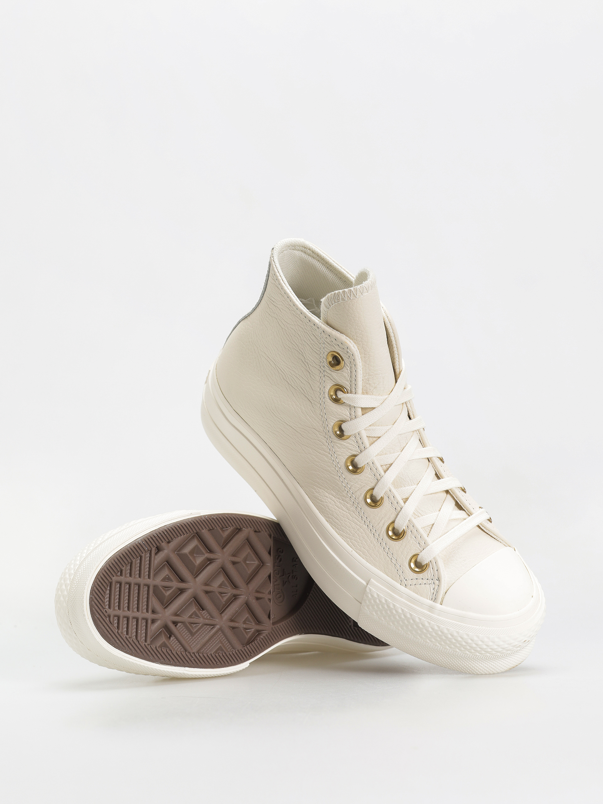 Converse Chuck Taylor All Star Lift Hi Wmn Tornacipők (egret/egret/gold)