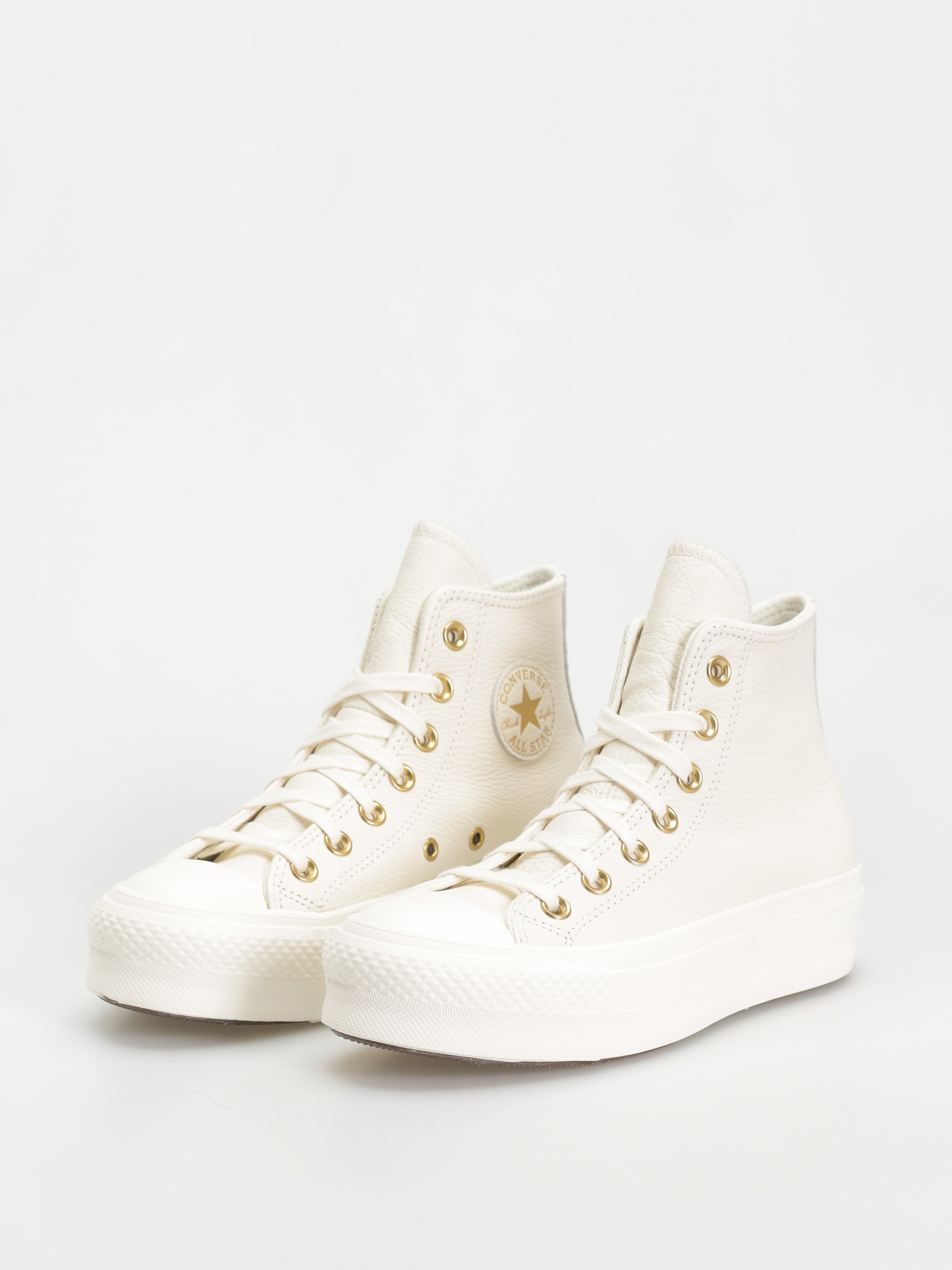 Converse Chuck Taylor All Star Lift Hi Wmn Tornacipők (egret/egret/gold)