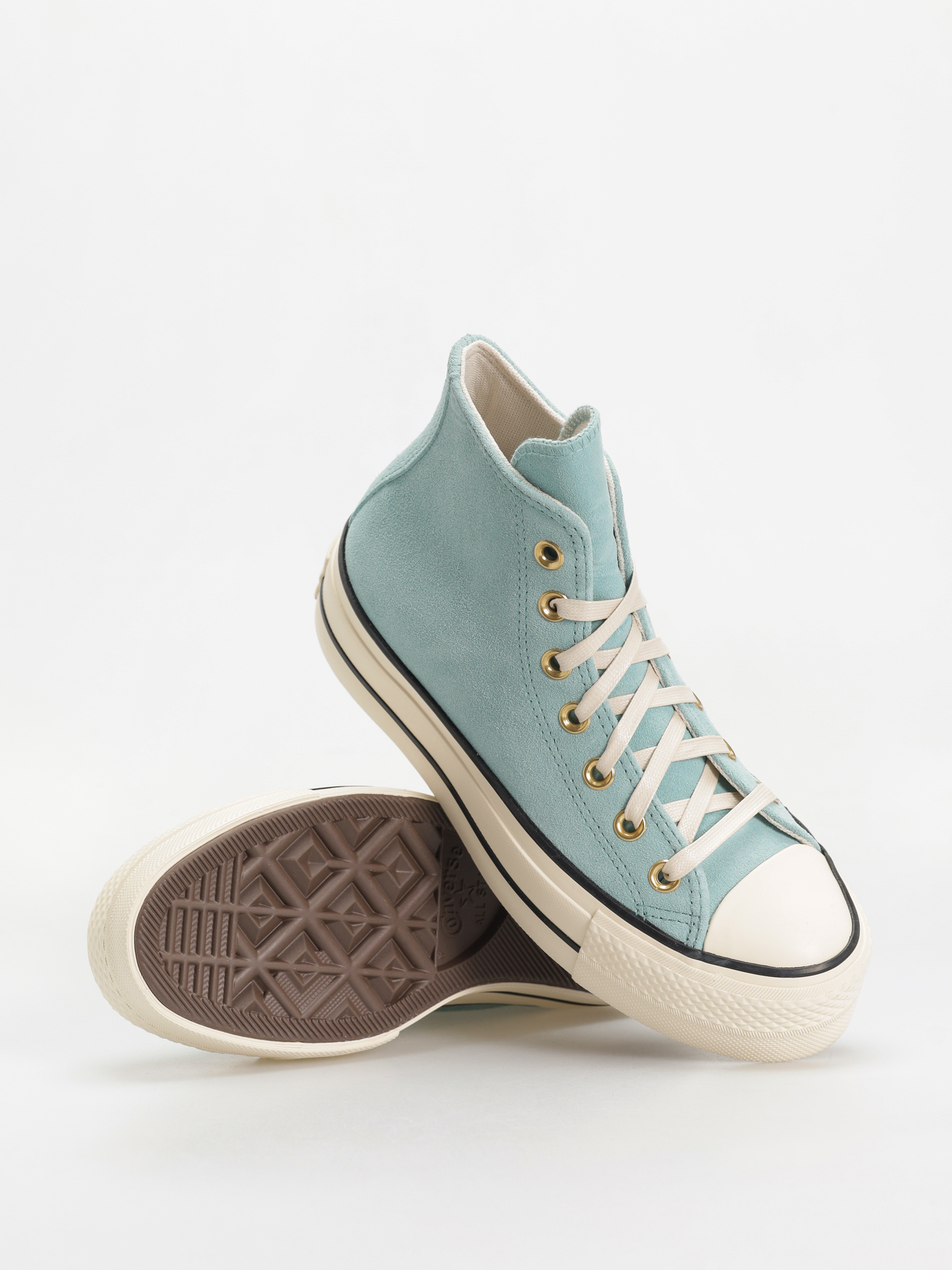 Converse Chuck Taylor All Star Lift Hi Wmn Tornacipők (vernal pool/natural ivory)