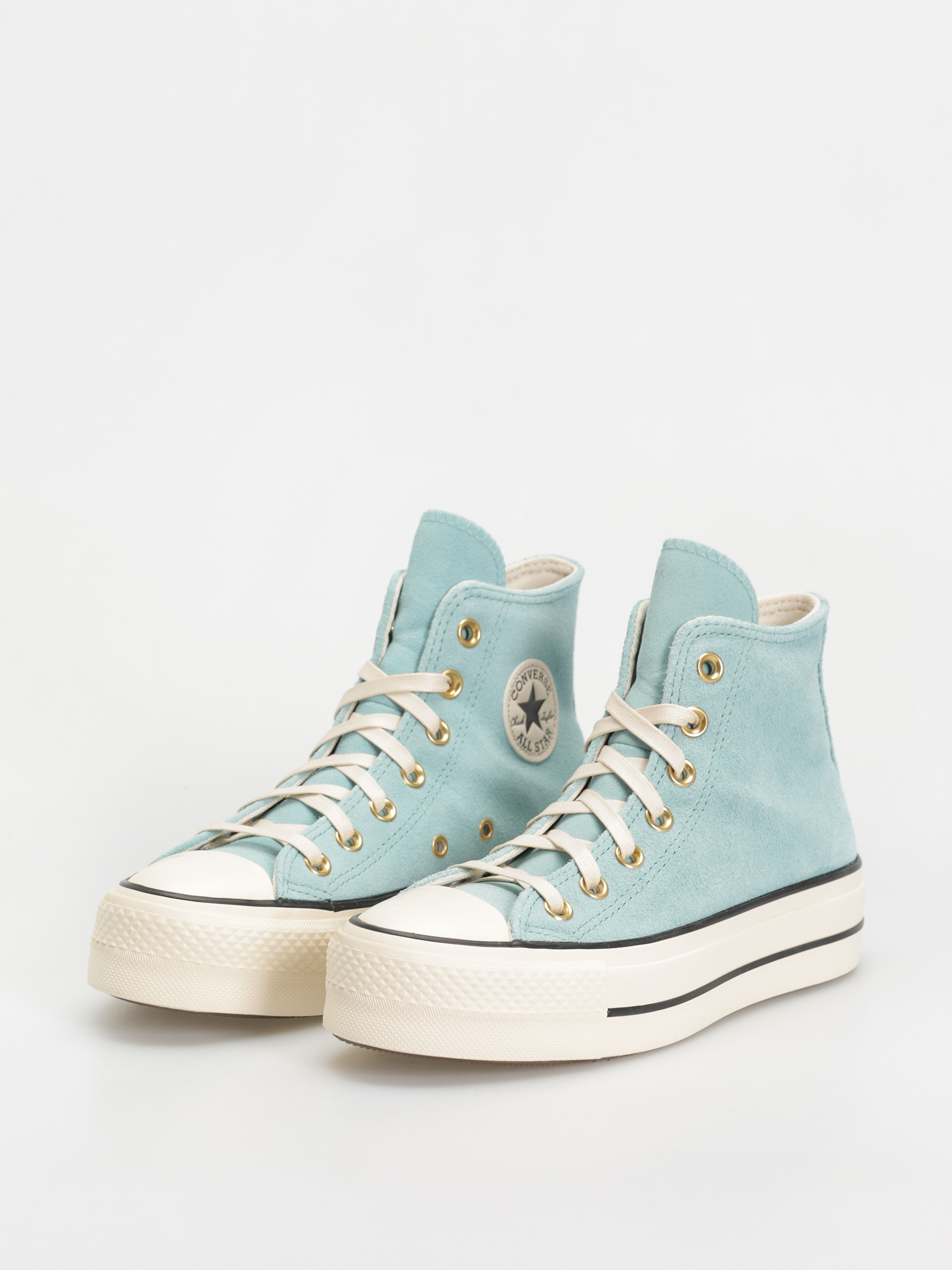 Converse Chuck Taylor All Star Lift Hi Wmn Tornacipők (vernal pool/natural ivory)