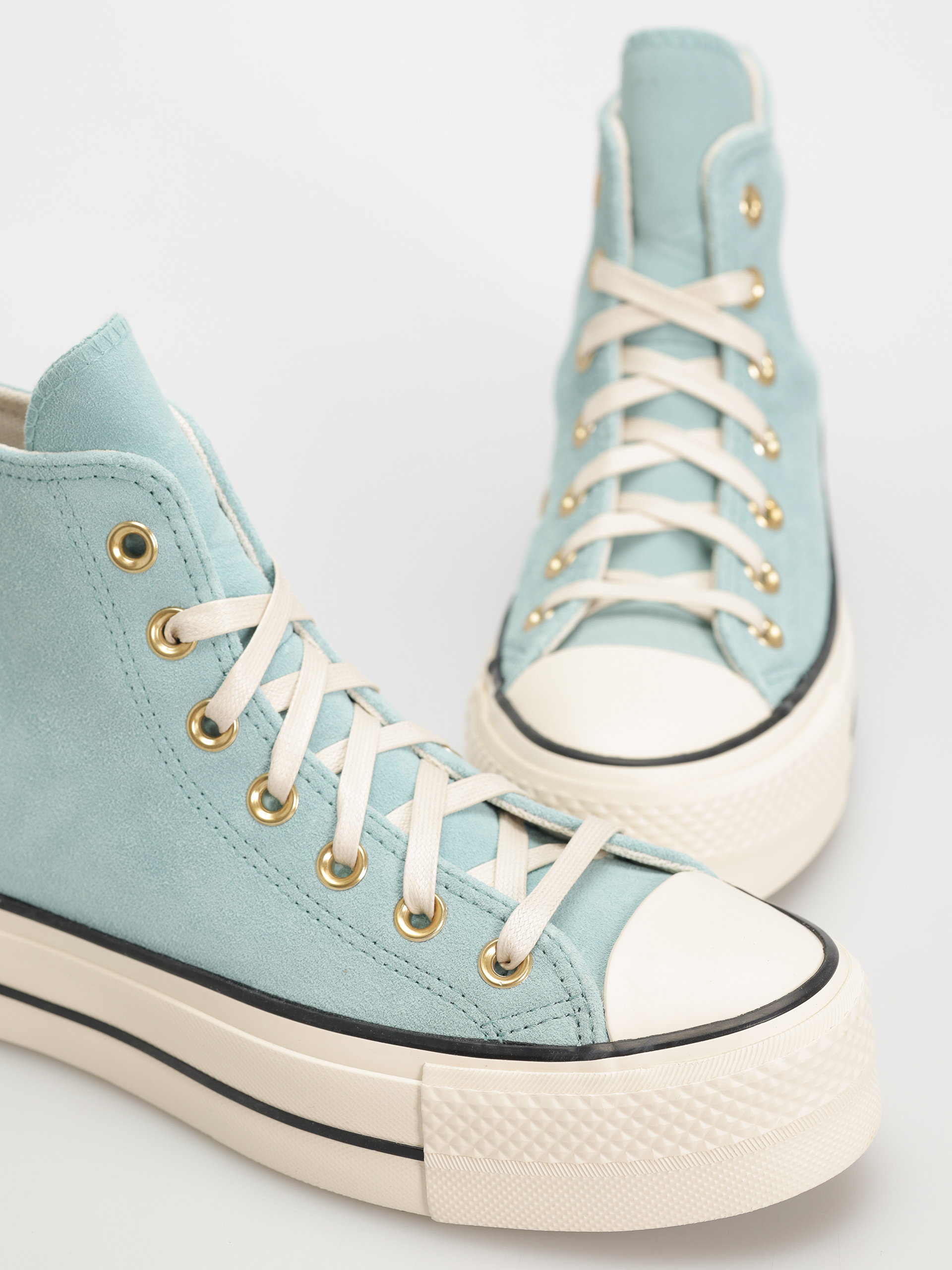 Converse Chuck Taylor All Star Lift Hi Wmn Tornacipők (vernal pool/natural ivory)