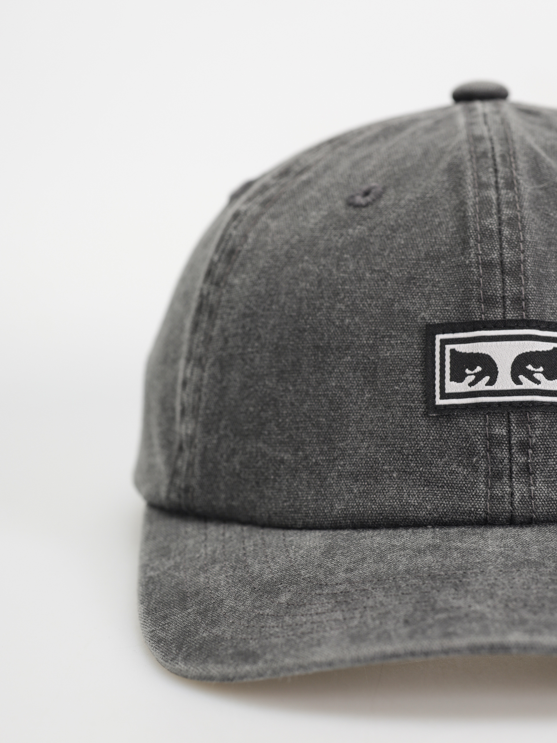 OBEY Icon Eyes Pigment 6 Panel Baseball sapka (pigment black)
