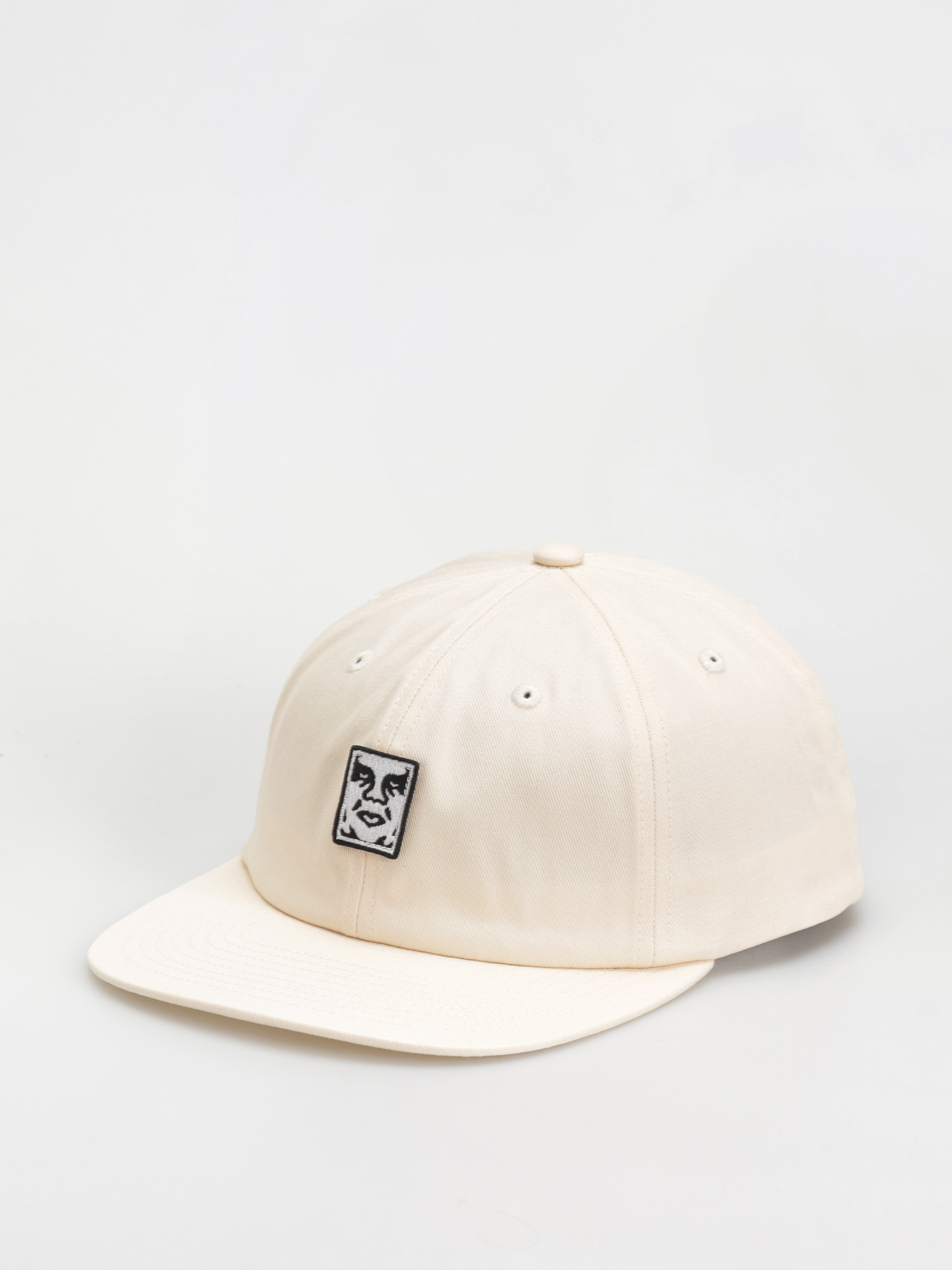 OBEY Icon Patch Panel Baseball sapka (unbleached)