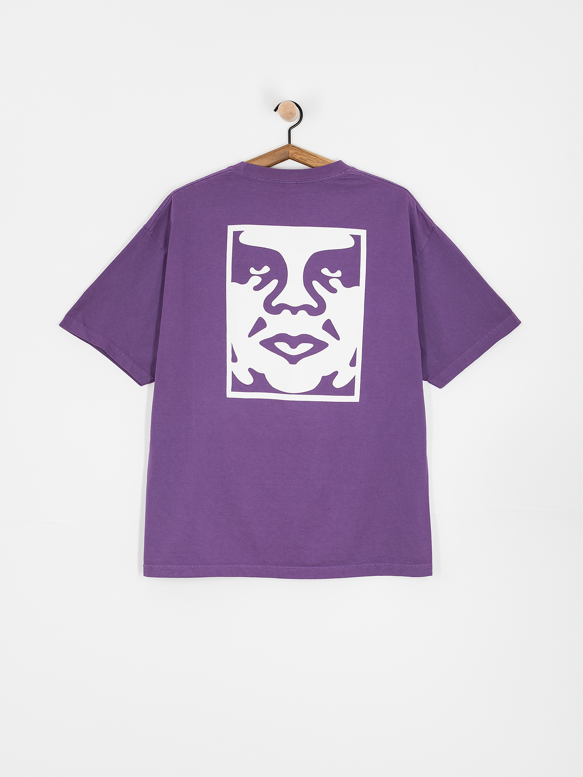 OBEY Bold Icon Face Póló (pigment imperial purple)