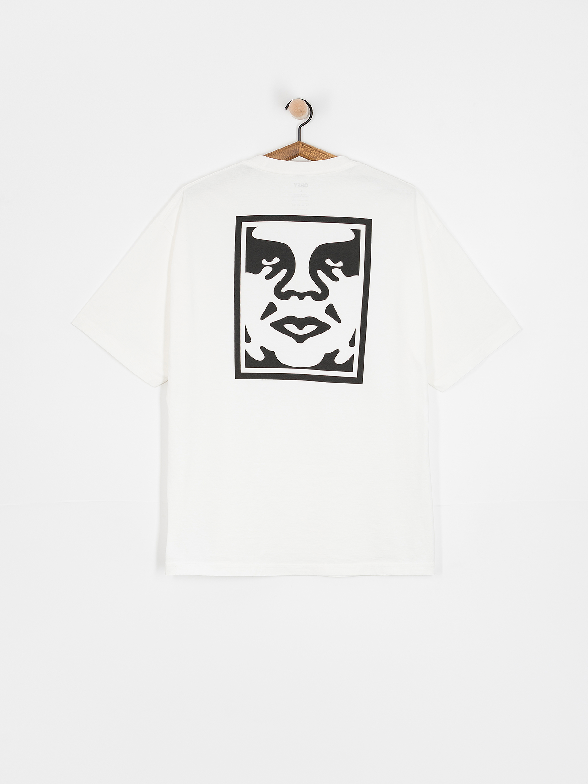 OBEY Bold Icon Face Póló (pigment vintage white)