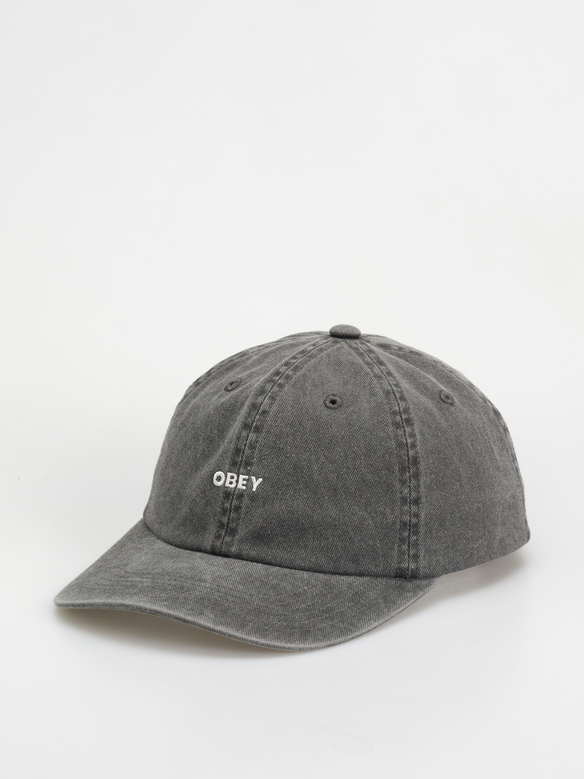 OBEY Pigment Bold 6 Panel Baseball sapka (pigment black)