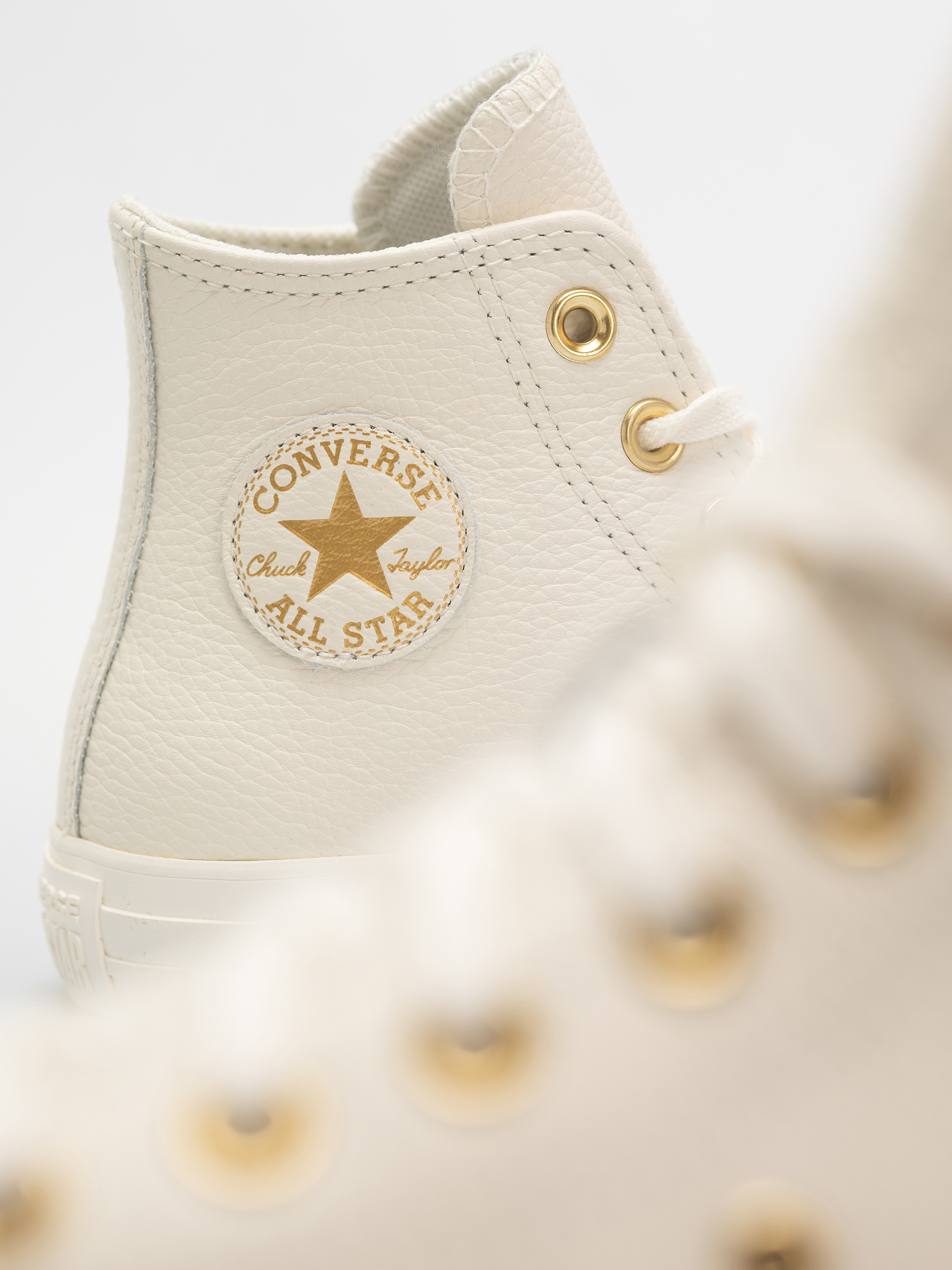 Converse Chuck Taylor All Star Hi Wmn Tornacipők (egret/egret/gold)