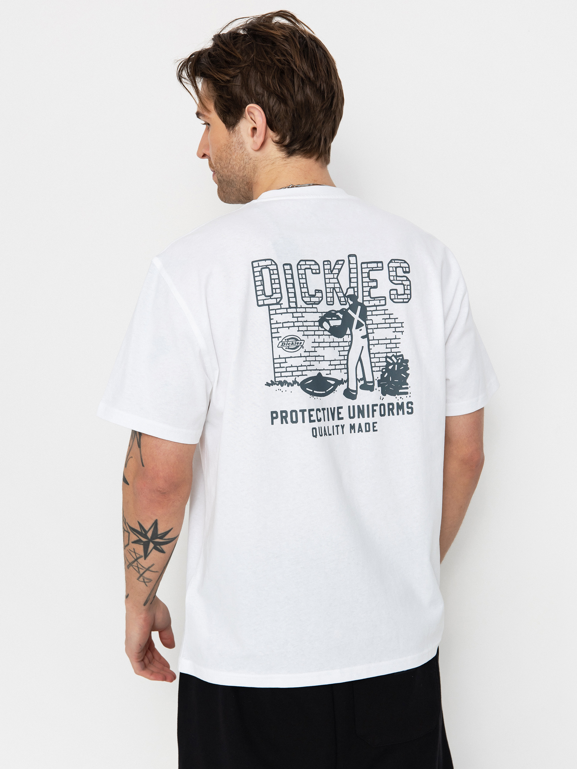 Dickies Bricklane Pu00f3lu00f3 (white)