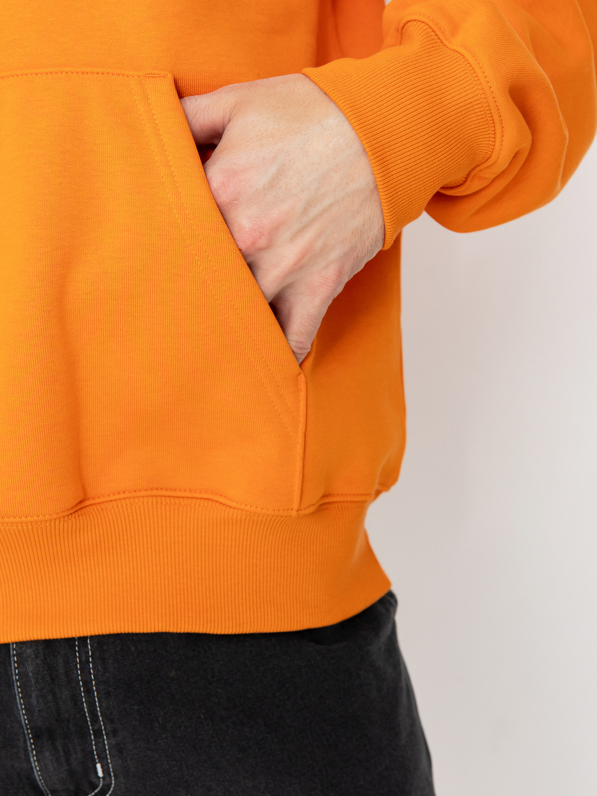 Carhartt WIP Carhartt HD Kapucnis pulóver (pumpkin/white)