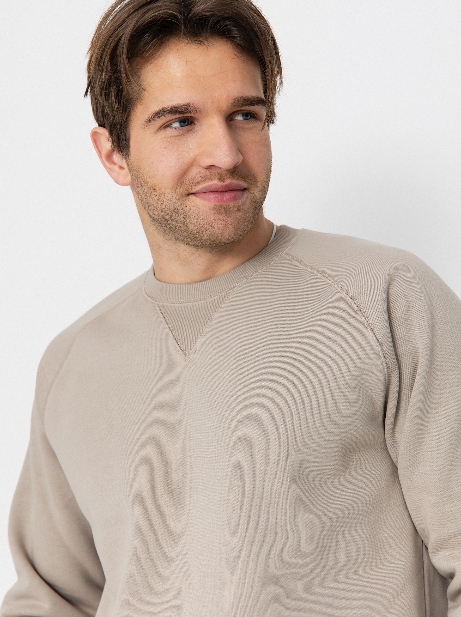 Carhartt WIP Chase Pulóver (dusky beige/gold)